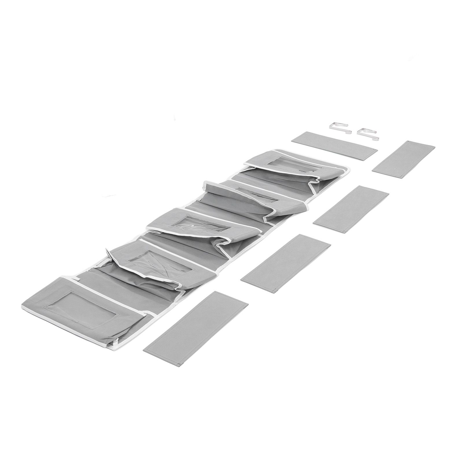 Over Door Hanging Organizer Wall Mount Storage with Hooks for Pantry Nursery view 9