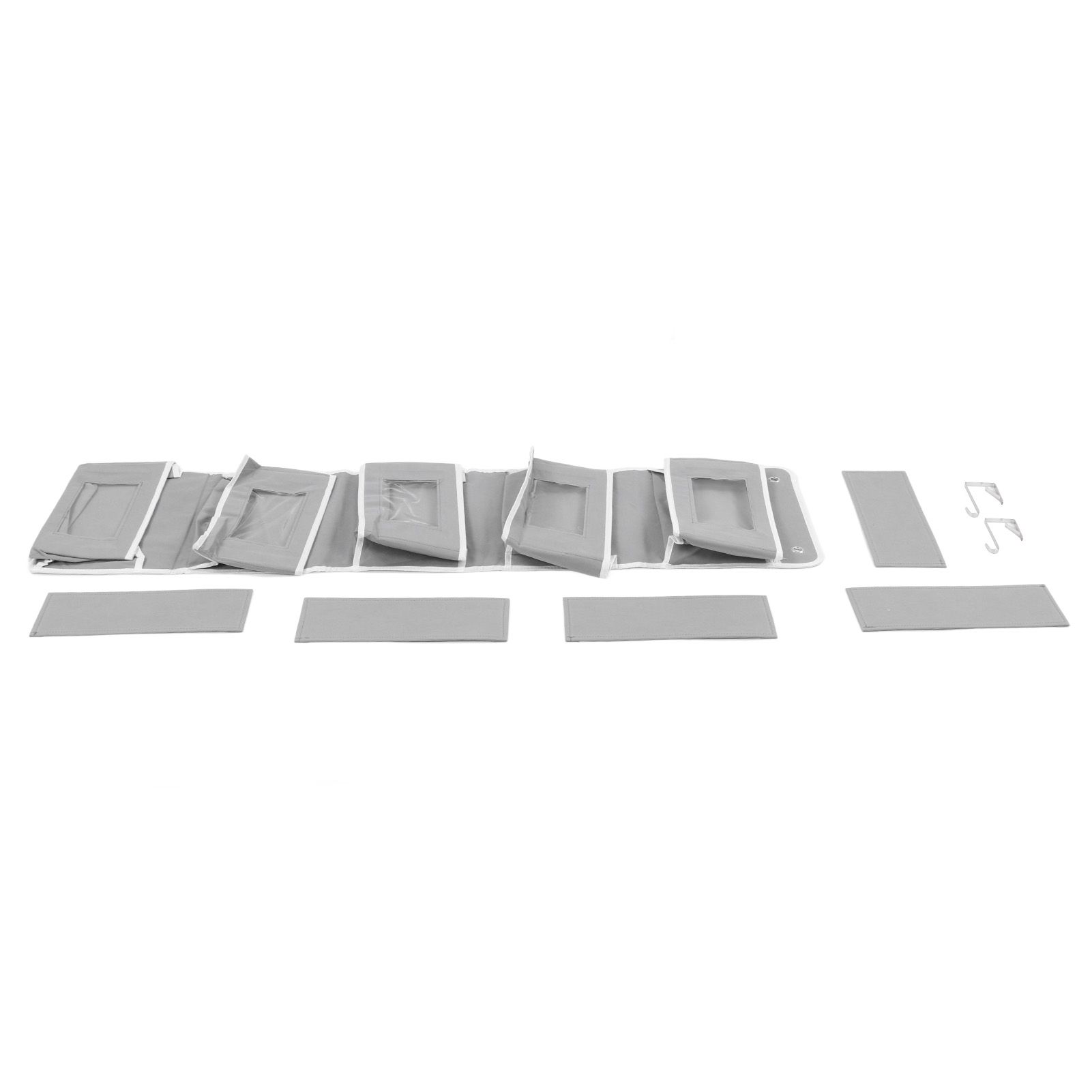 Over Door Hanging Organizer Wall Mount Storage with Hooks for Pantry Nursery view 10