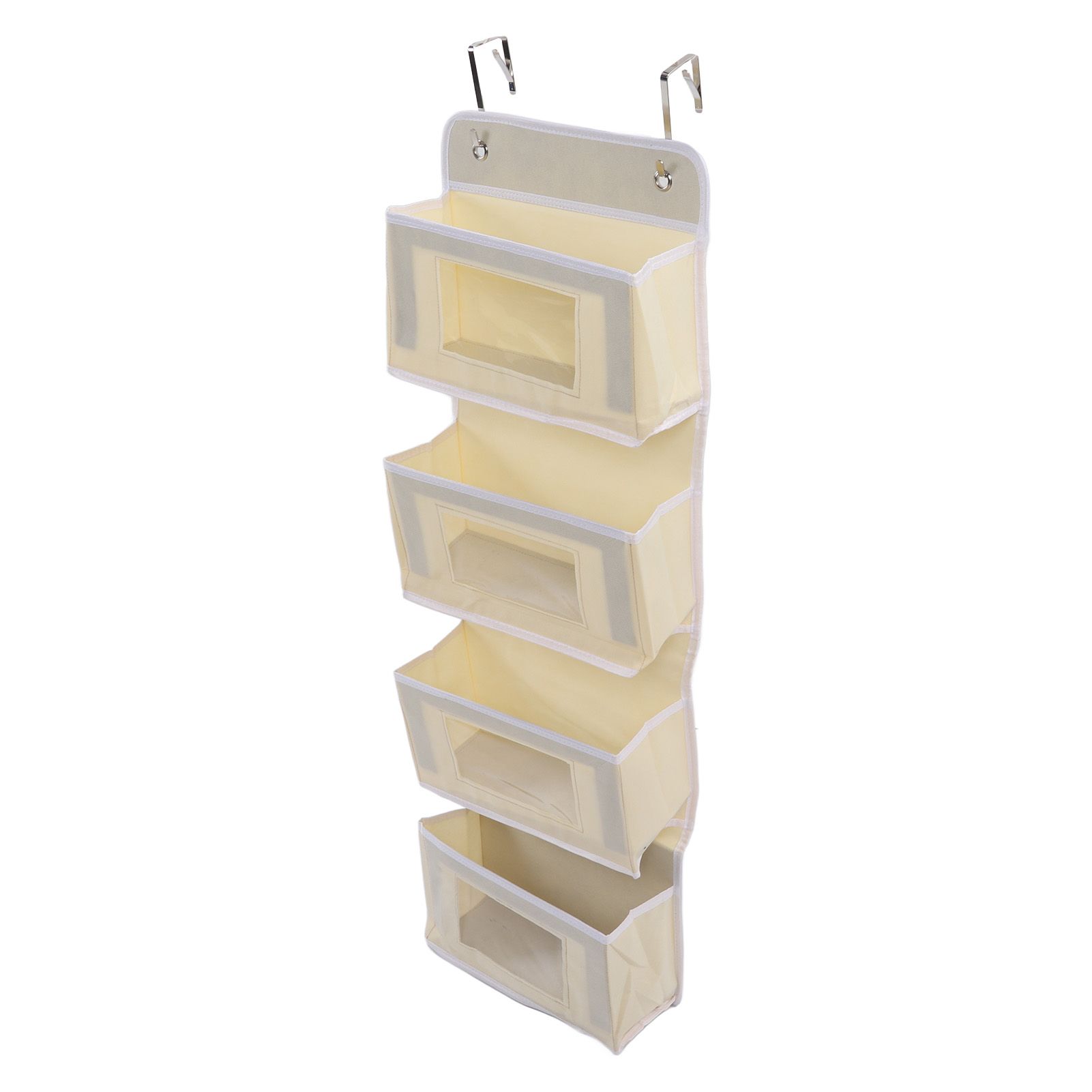 Over Door Hanging Organizer Wall Mount Storage with Hooks for Pantry Nursery view 2