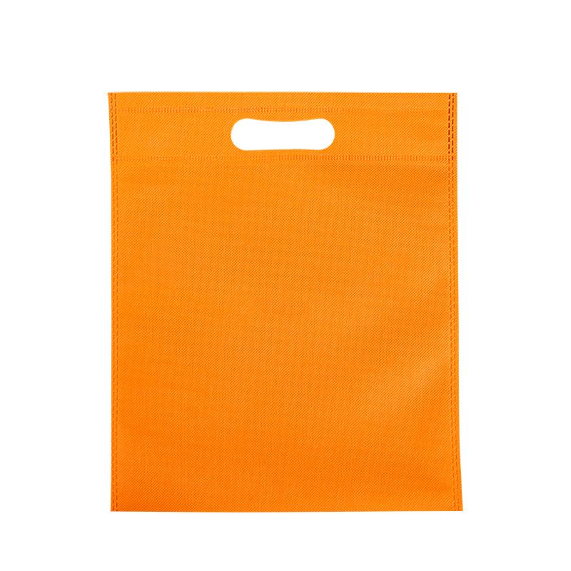 50Pcs Die Cut Non Woven Bags Eco Friendly Flat Mouth Tote Bags Non Woven