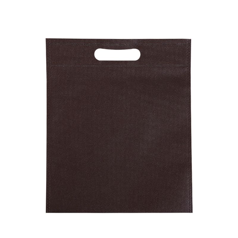 50Pcs Die Cut Non Woven Bags Eco Friendly Flat Mouth Tote Bags Non Woven
