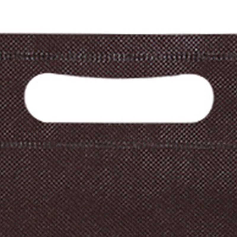 50Pcs Die Cut Non Woven Bags Eco Friendly Flat Mouth Tote Bags Non Woven view 2