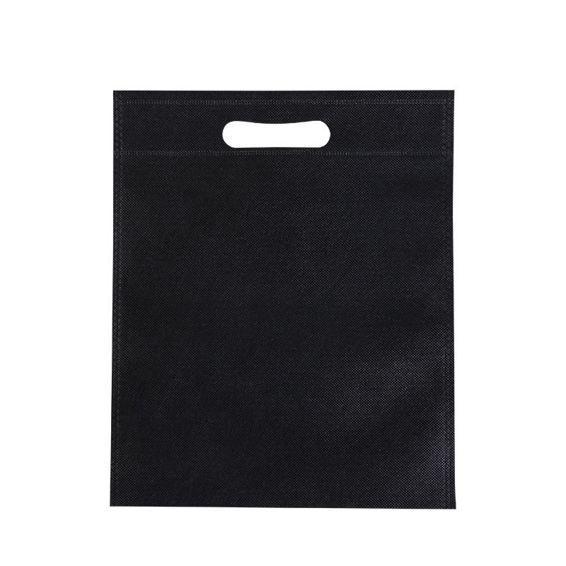 50Pcs Die Cut Non Woven Bags Eco Friendly Flat Mouth Tote Bags Non Woven