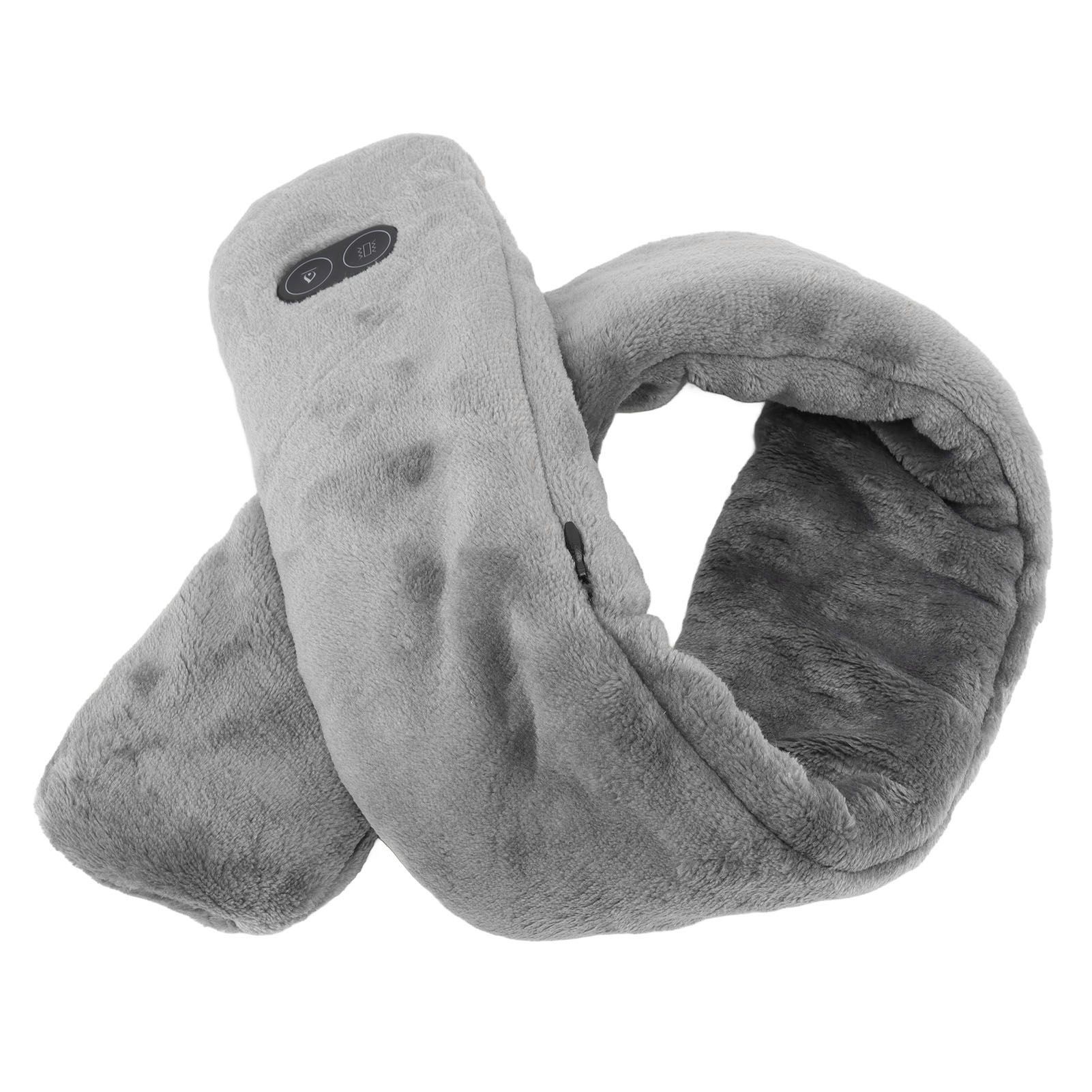 Heating Scarf USB Powered Soft Warm Soreness Relief Vibration Massage Pure view 4