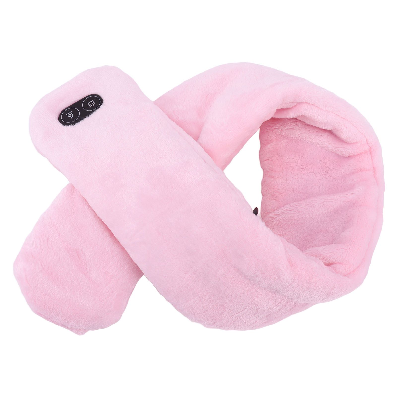 Heating Scarf USB Powered Soft Warm Soreness Relief Vibration Massage Pure view 7