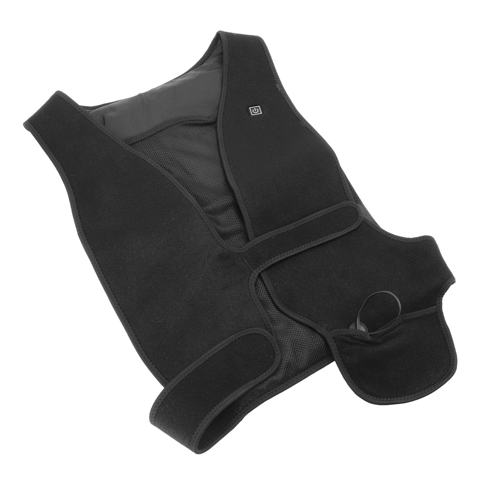 Heated Vest V Neck Fast Warmer Up Jacket USB Charge Electric Warming Heating view 6