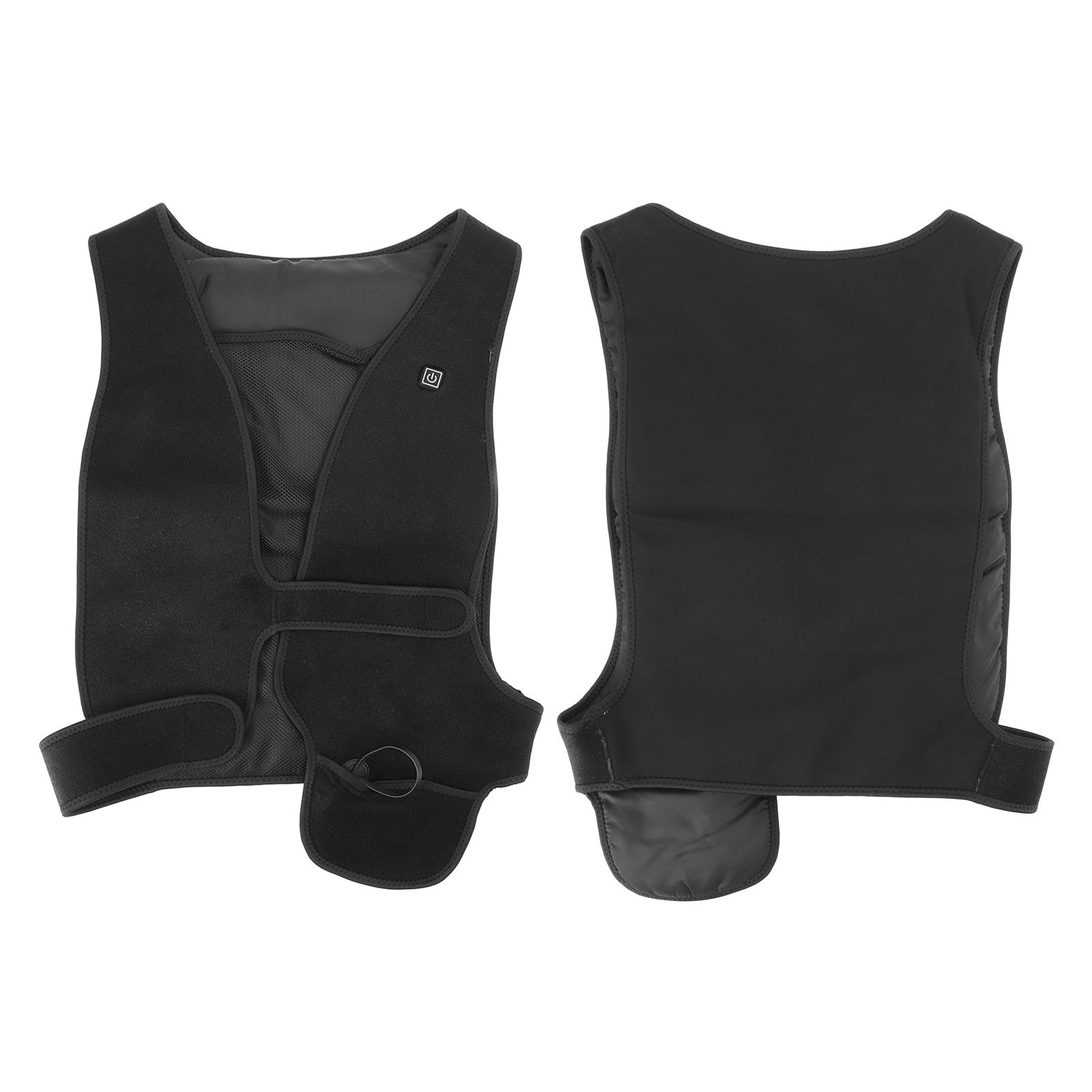 Heated Vest V Neck Fast Warmer Up Jacket USB Charge Electric Warming Heating view 9