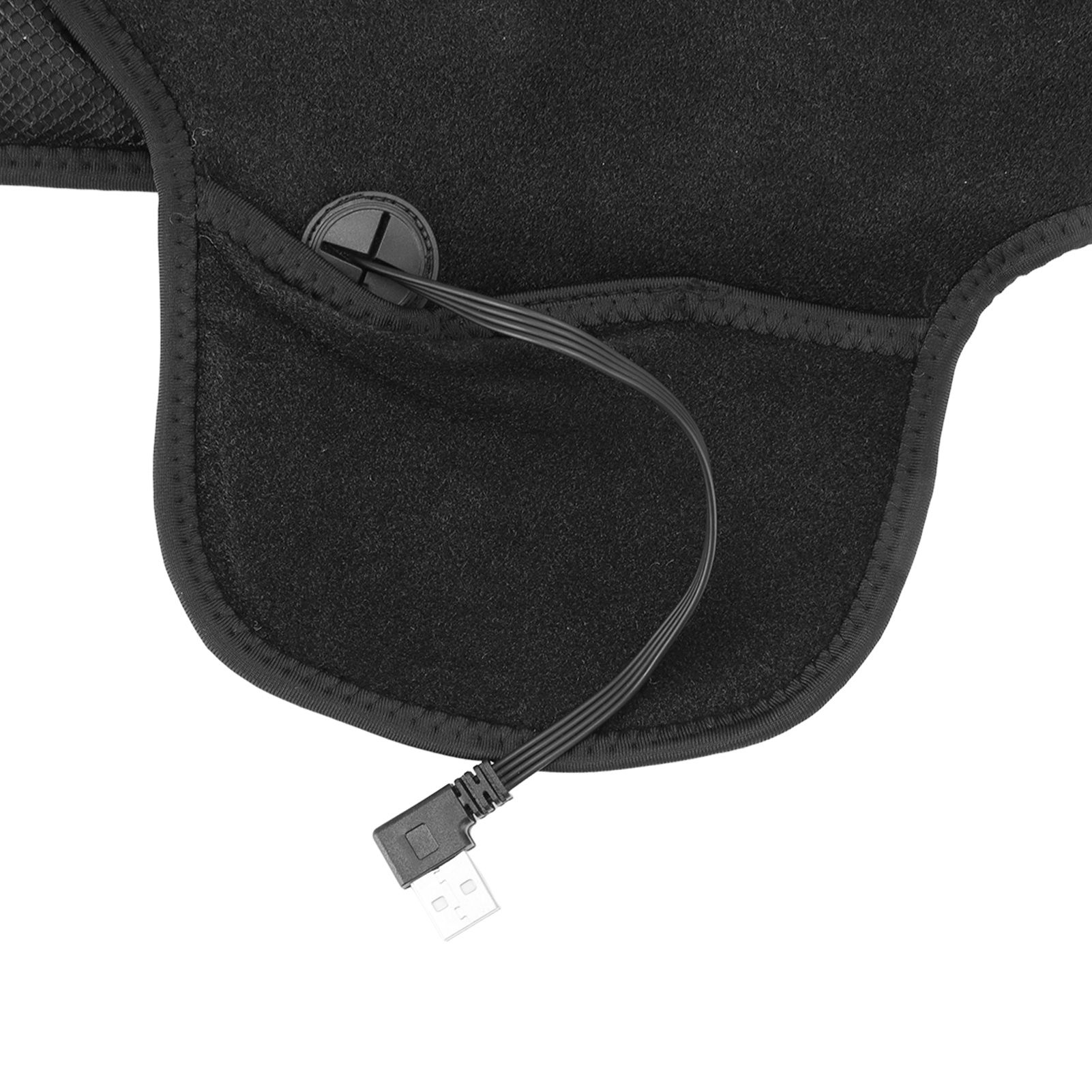 Heated Vest V Neck Fast Warmer Up Jacket USB Charge Electric Warming Heating view 13