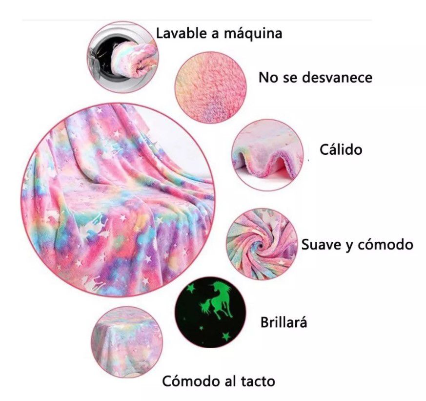 Flannel Blanket Colorful Animal Style Double Sided Luminous Flannel Blanket view 12