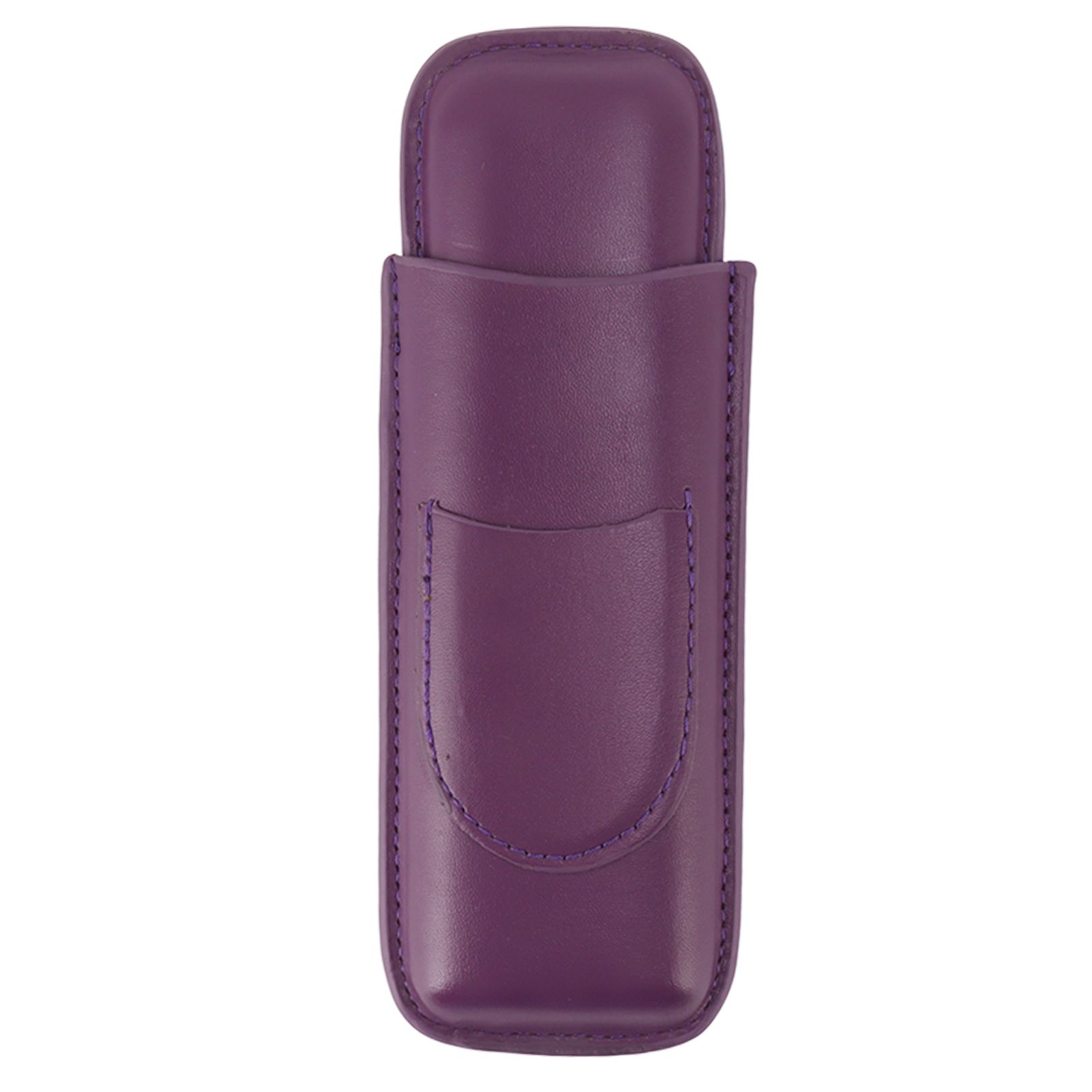 Cigar Case Elegant Vintage Hand Crafted Slim Portable 2 Fingers Cigar Holder