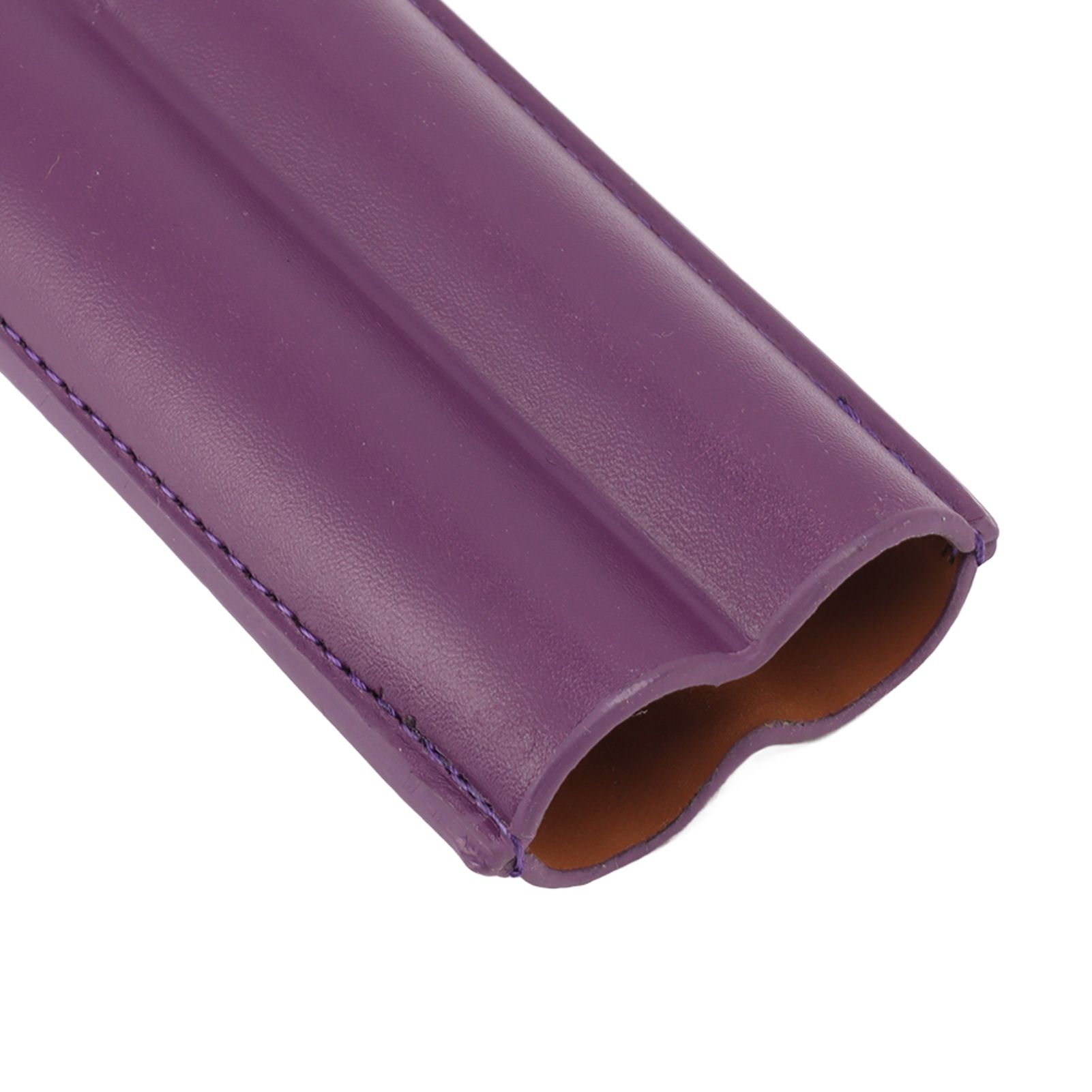 Cigar Case Elegant Vintage Hand Crafted Slim Portable 2 Fingers Cigar Holder view 14