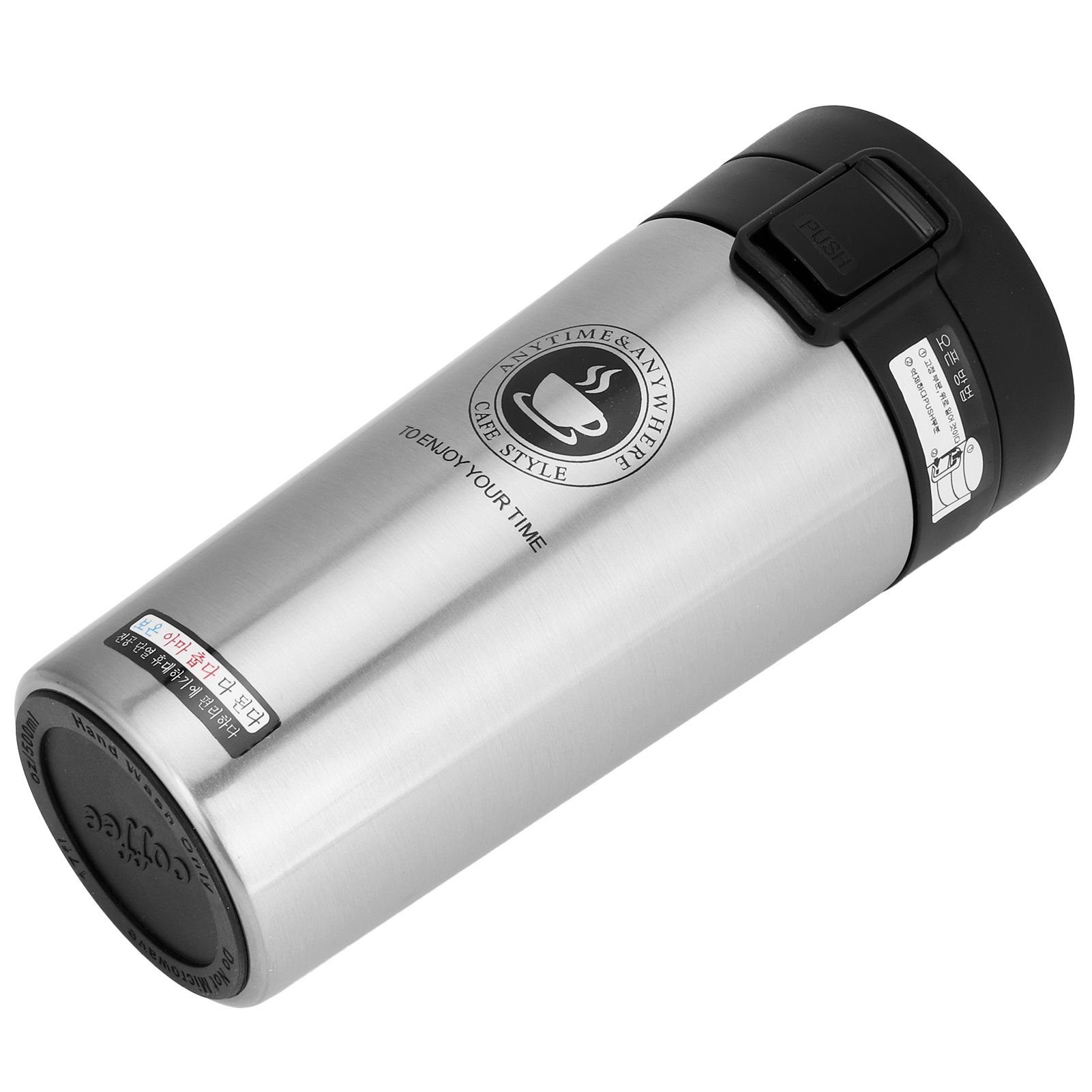 380ml Coffee Mug with Strainer Portable Thermal Cup Water Bottle for Home view 3