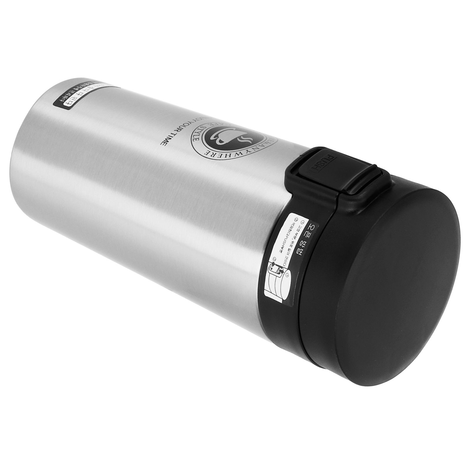 380ml Coffee Mug with Strainer Portable Thermal Cup Water Bottle for Home view 6