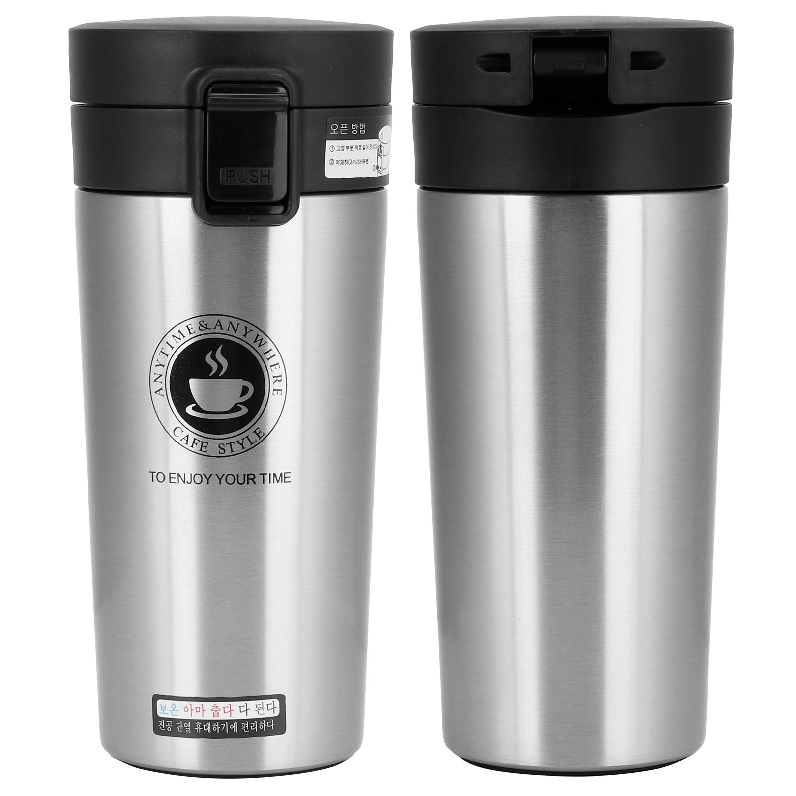 380ml Coffee Mug with Strainer Portable Thermal Cup Water Bottle for Home view 8