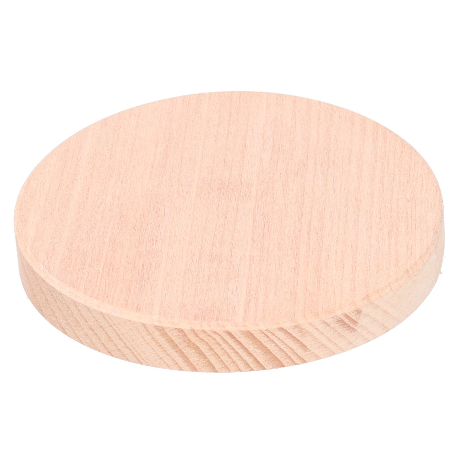 Round Wood Coaster Placemat Round Heat Resistant Drink Mat Cup Pad for Home view 4