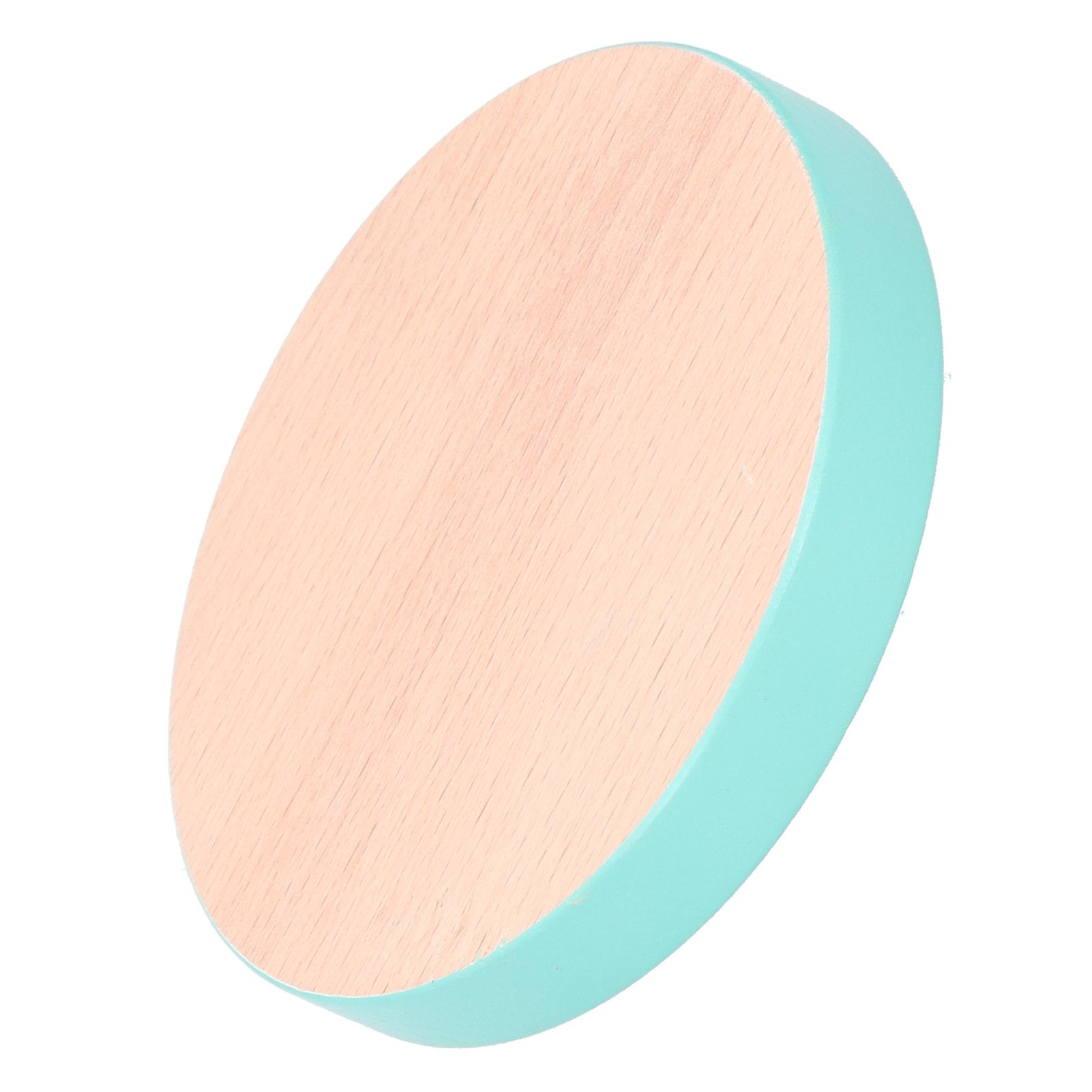 Round Wood Coaster Placemat Round Heat Resistant Drink Mat Cup Pad for Home view 2