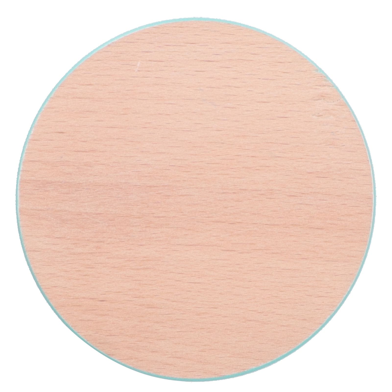 Round Wood Coaster Placemat Round Heat Resistant Drink Mat Cup Pad for Home view 4