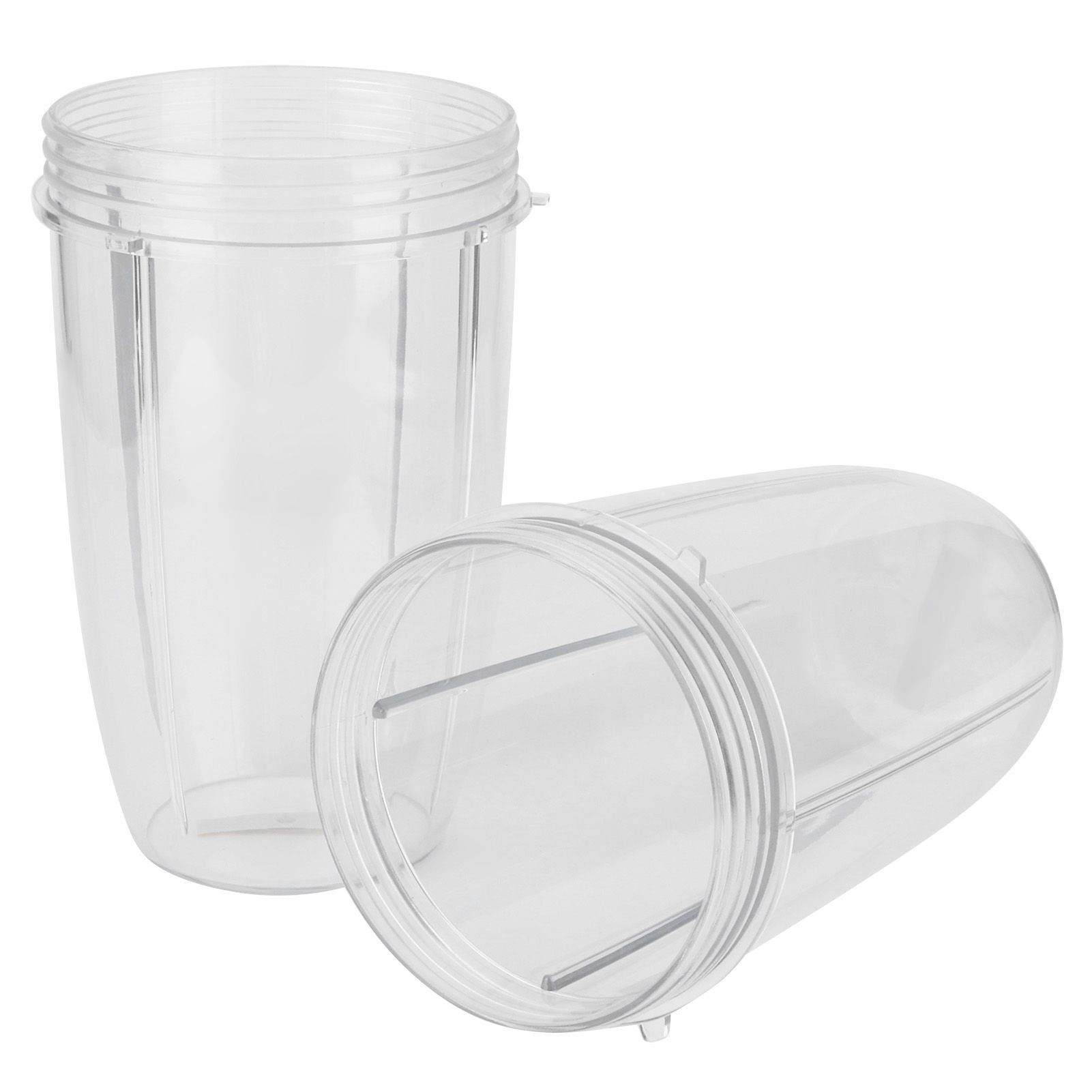 2Pcs Juicer Cup Transparent Mug Replacement Food Blender Accessory Fit for view 3