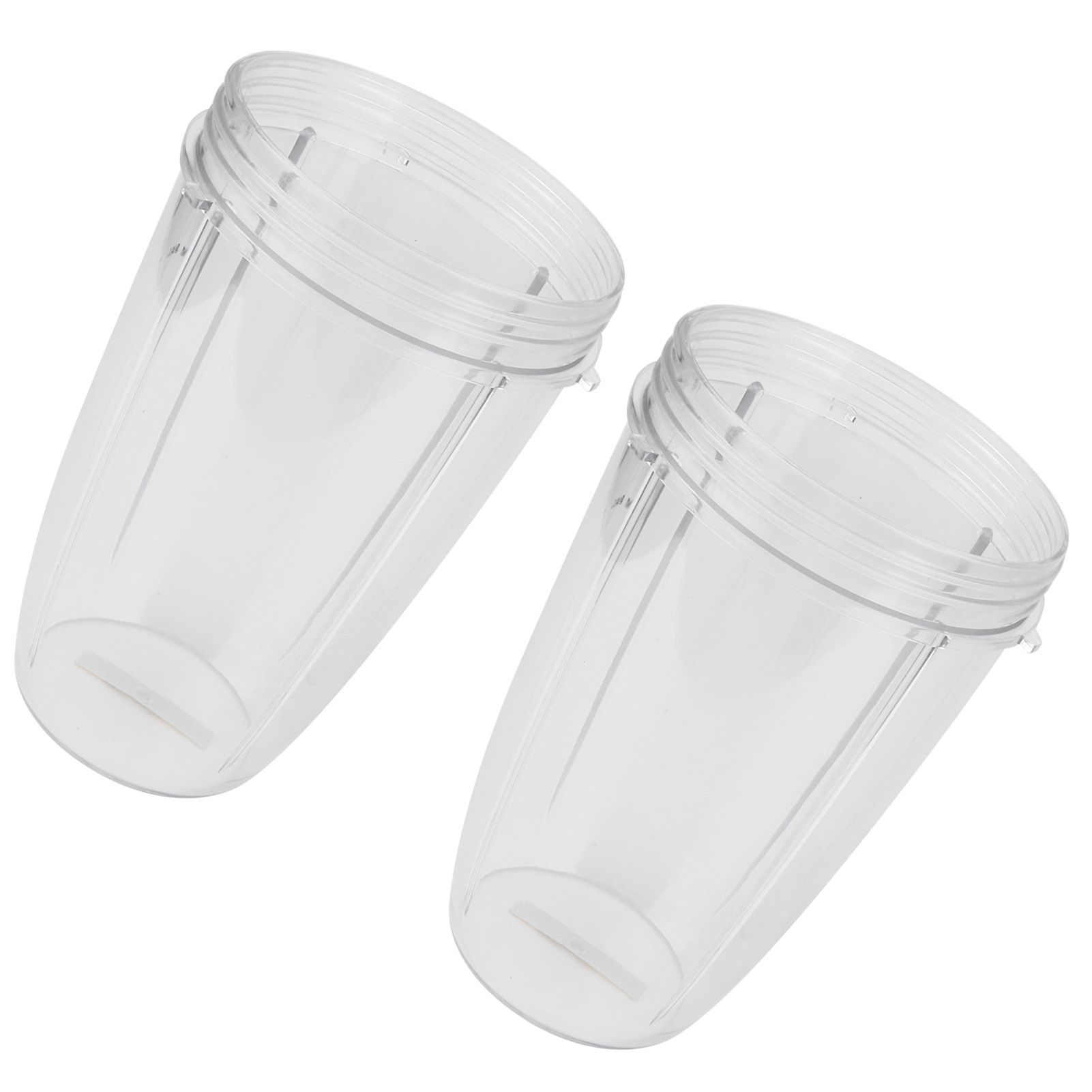 2Pcs Juicer Cup Transparent Mug Replacement Food Blender Accessory Fit for view 6