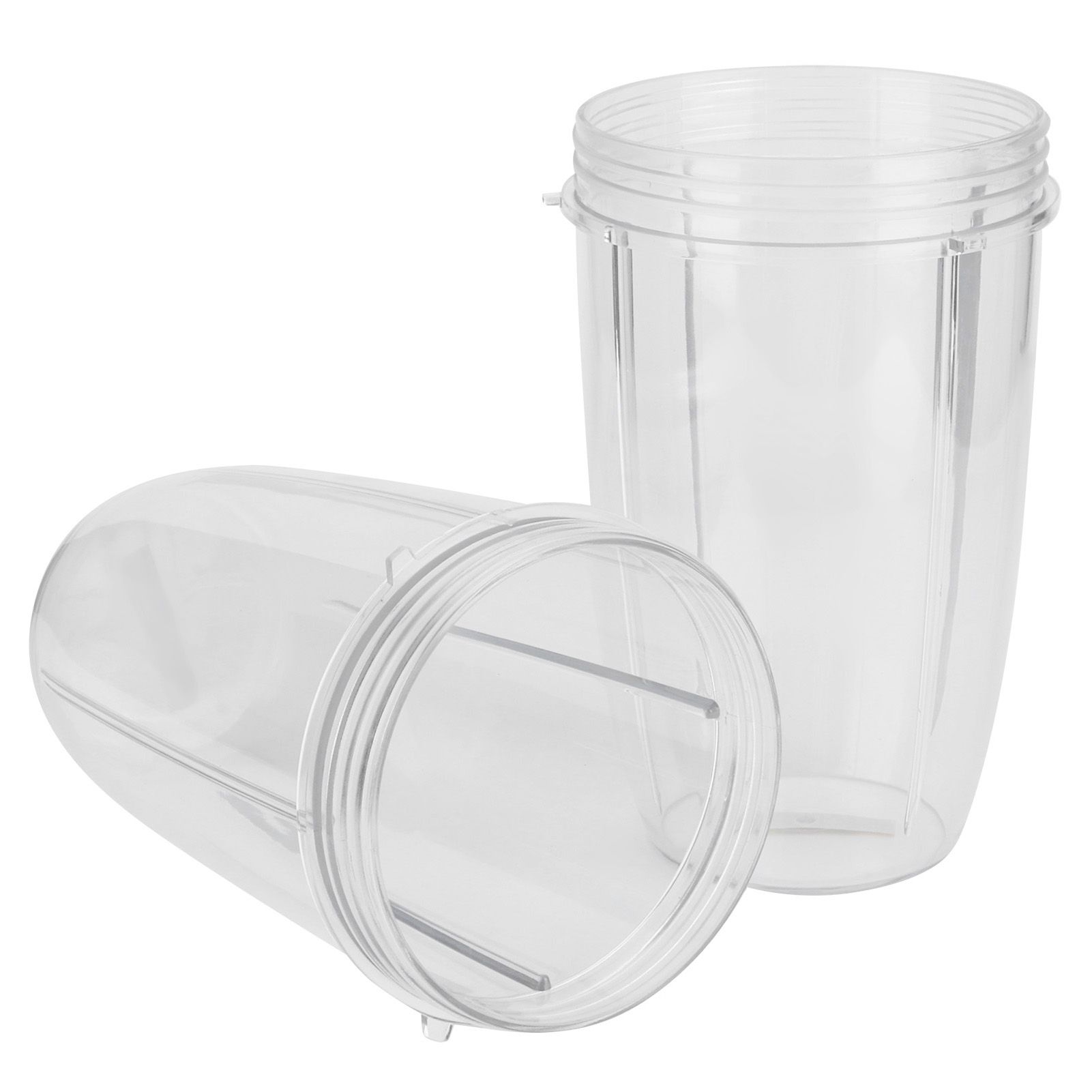 2Pcs Juicer Cup Transparent Mug Replacement Food Blender Accessory Fit for view 7