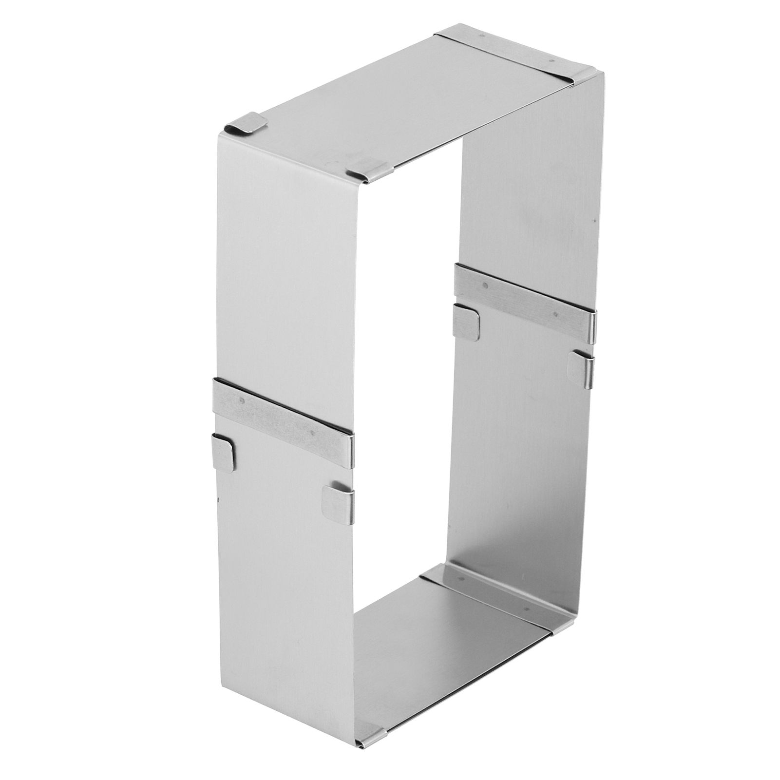 Stainless Steel Square Mousse Ring Retractable Biscuits Cake Mold Kitchen DIY view 2
