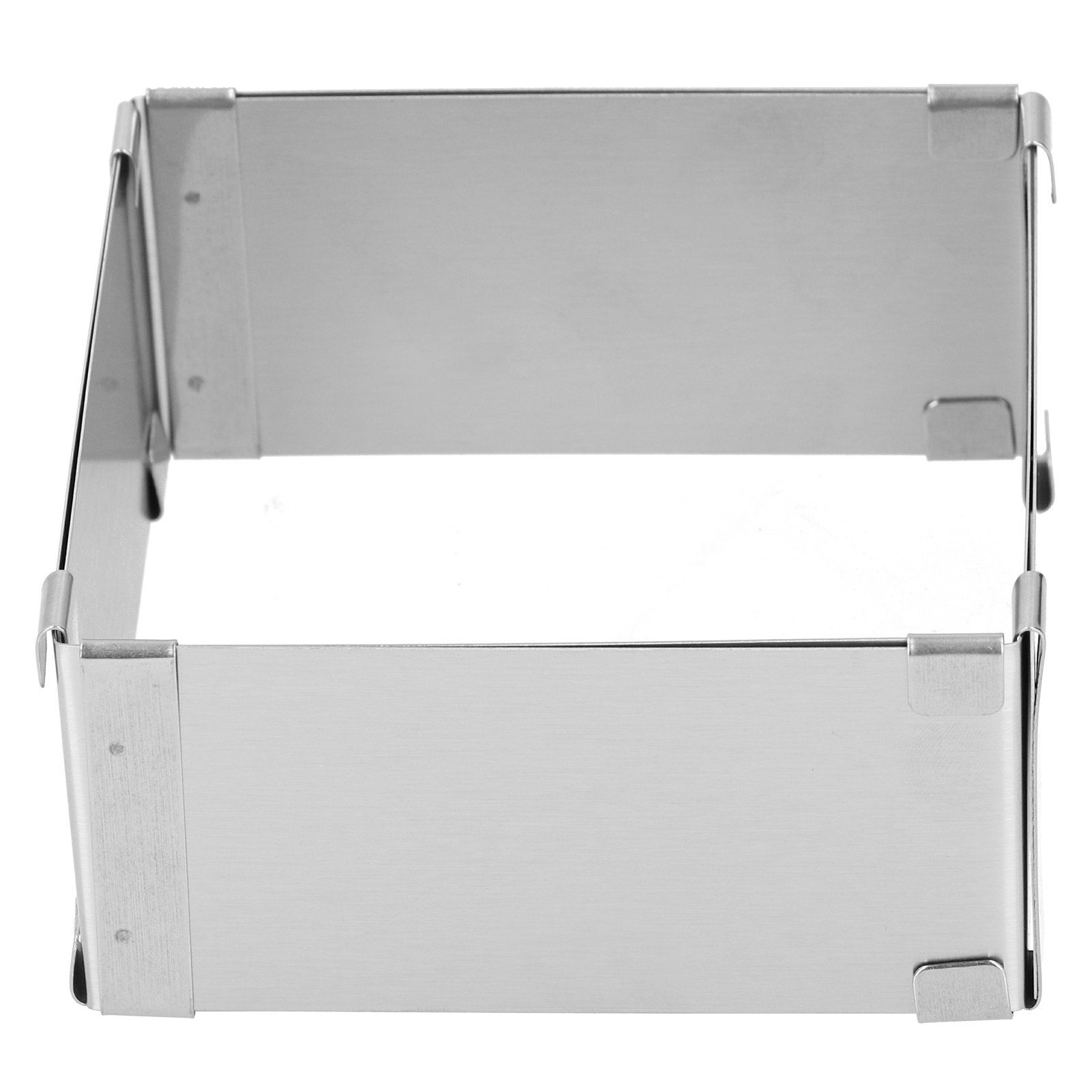 Stainless Steel Square Mousse Ring Retractable Biscuits Cake Mold Kitchen DIY view 3