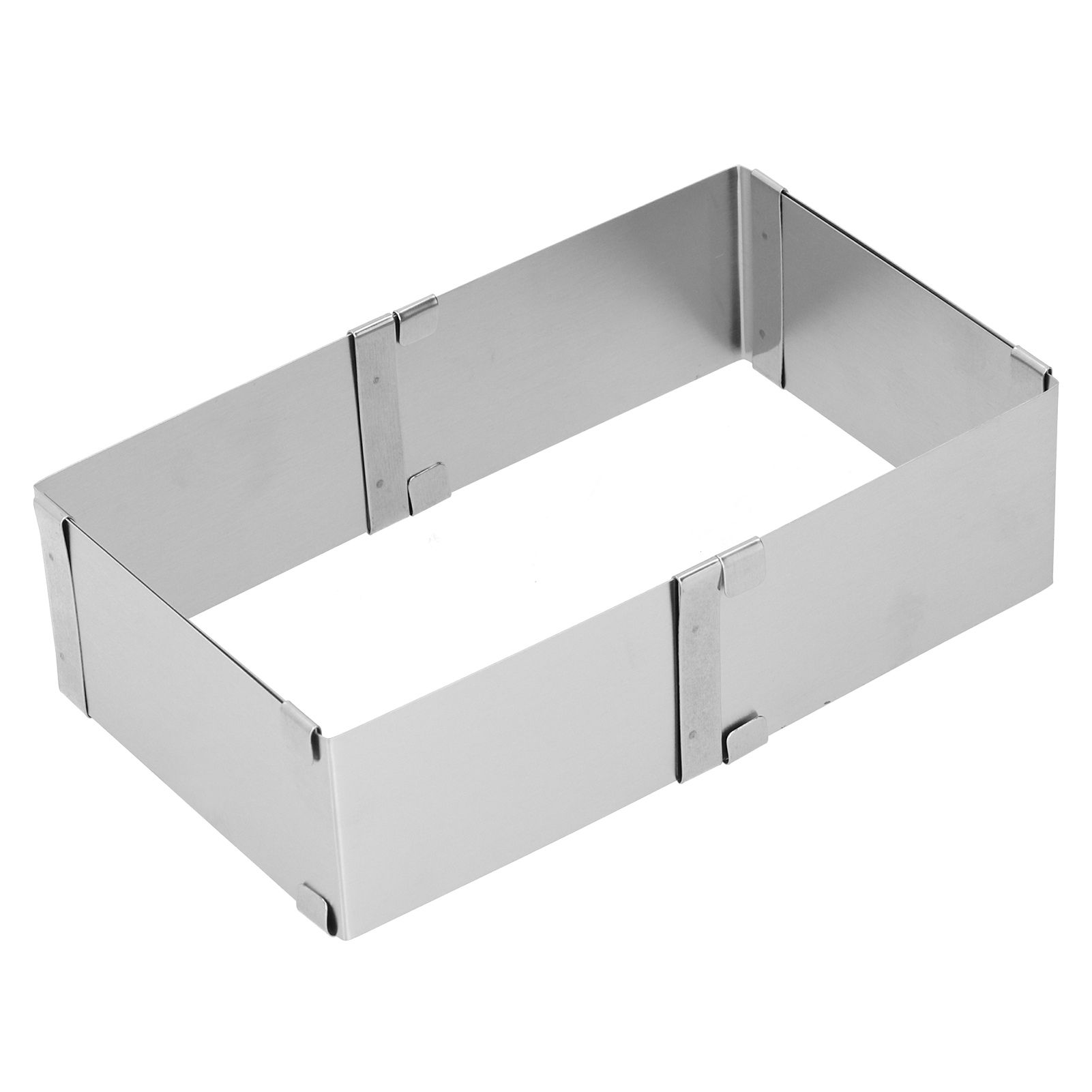 Stainless Steel Square Mousse Ring Retractable Biscuits Cake Mold Kitchen DIY view 5