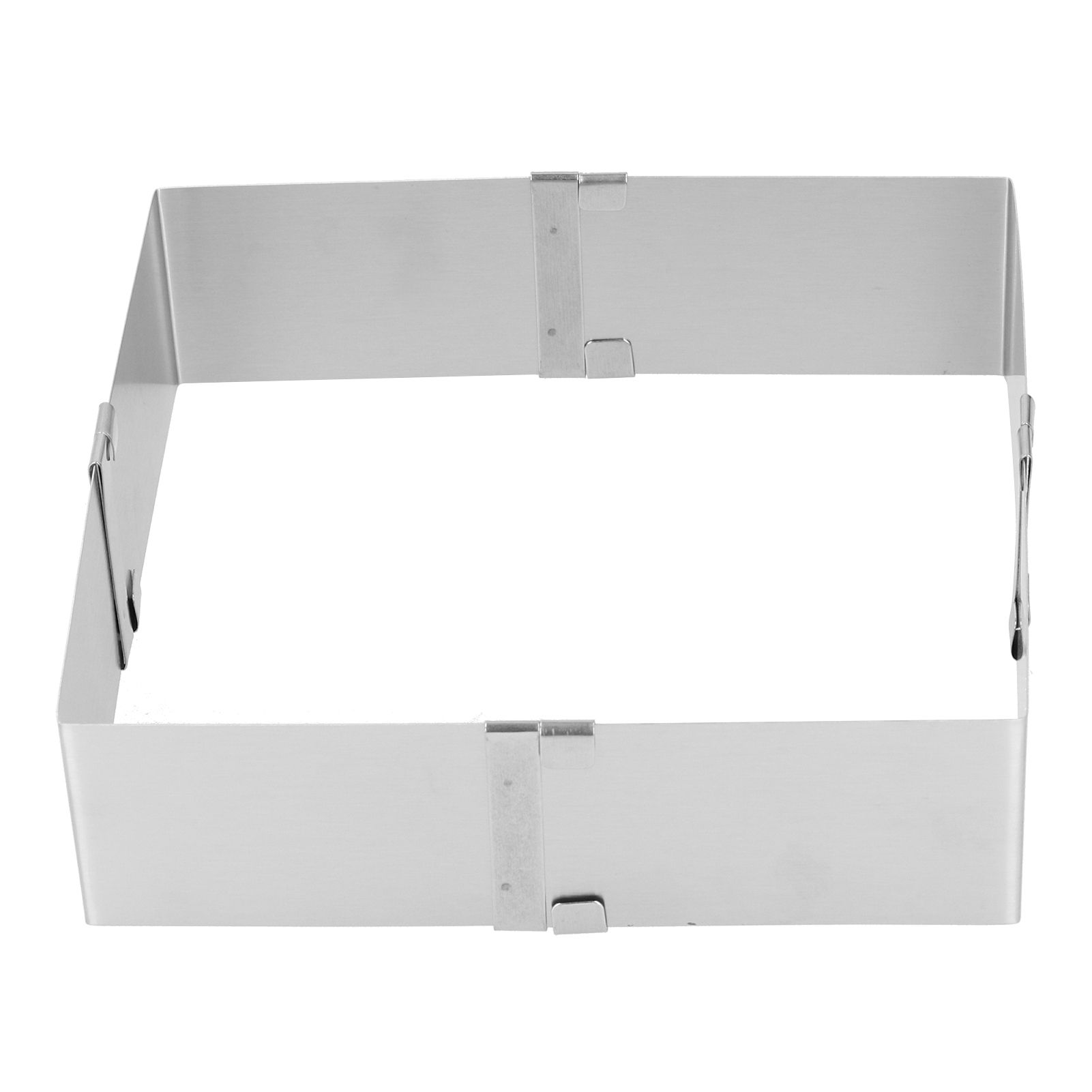 Stainless Steel Square Mousse Ring Retractable Biscuits Cake Mold Kitchen DIY view 6