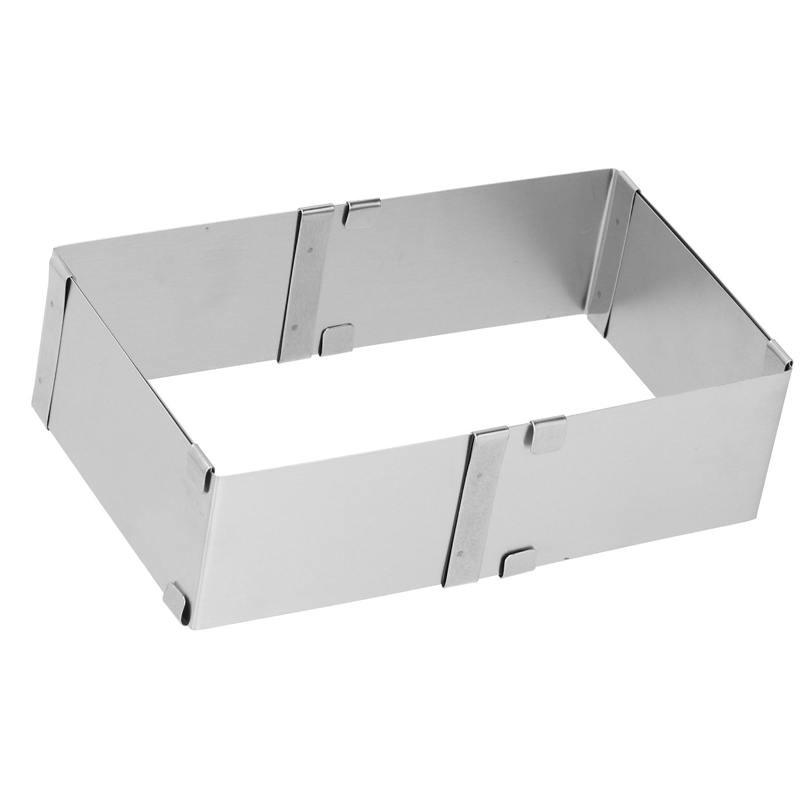 Stainless Steel Square Mousse Ring Retractable Biscuits Cake Mold Kitchen DIY view 8