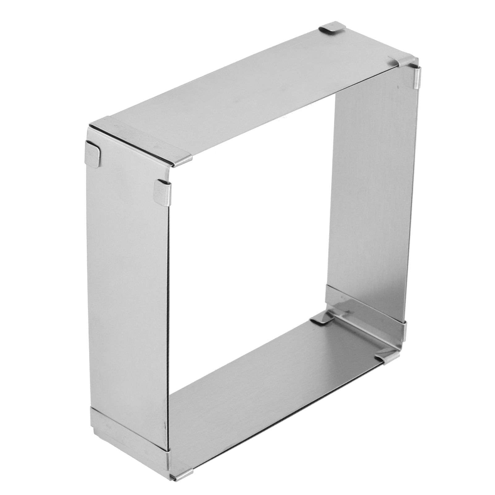 Stainless Steel Square Mousse Ring Retractable Biscuits Cake Mold Kitchen DIY view 2