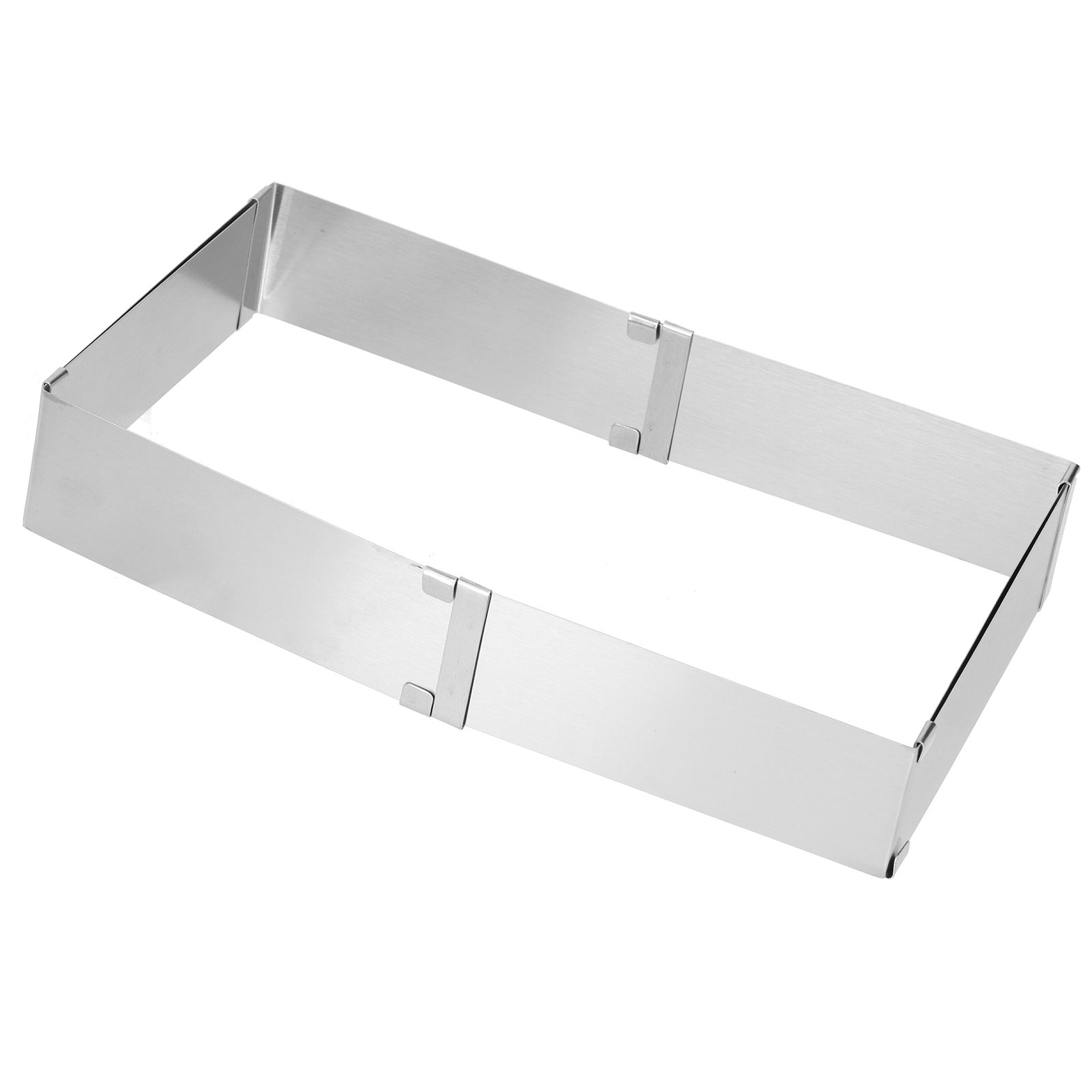 Stainless Steel Square Mousse Ring Retractable Biscuits Cake Mold Kitchen DIY view 3
