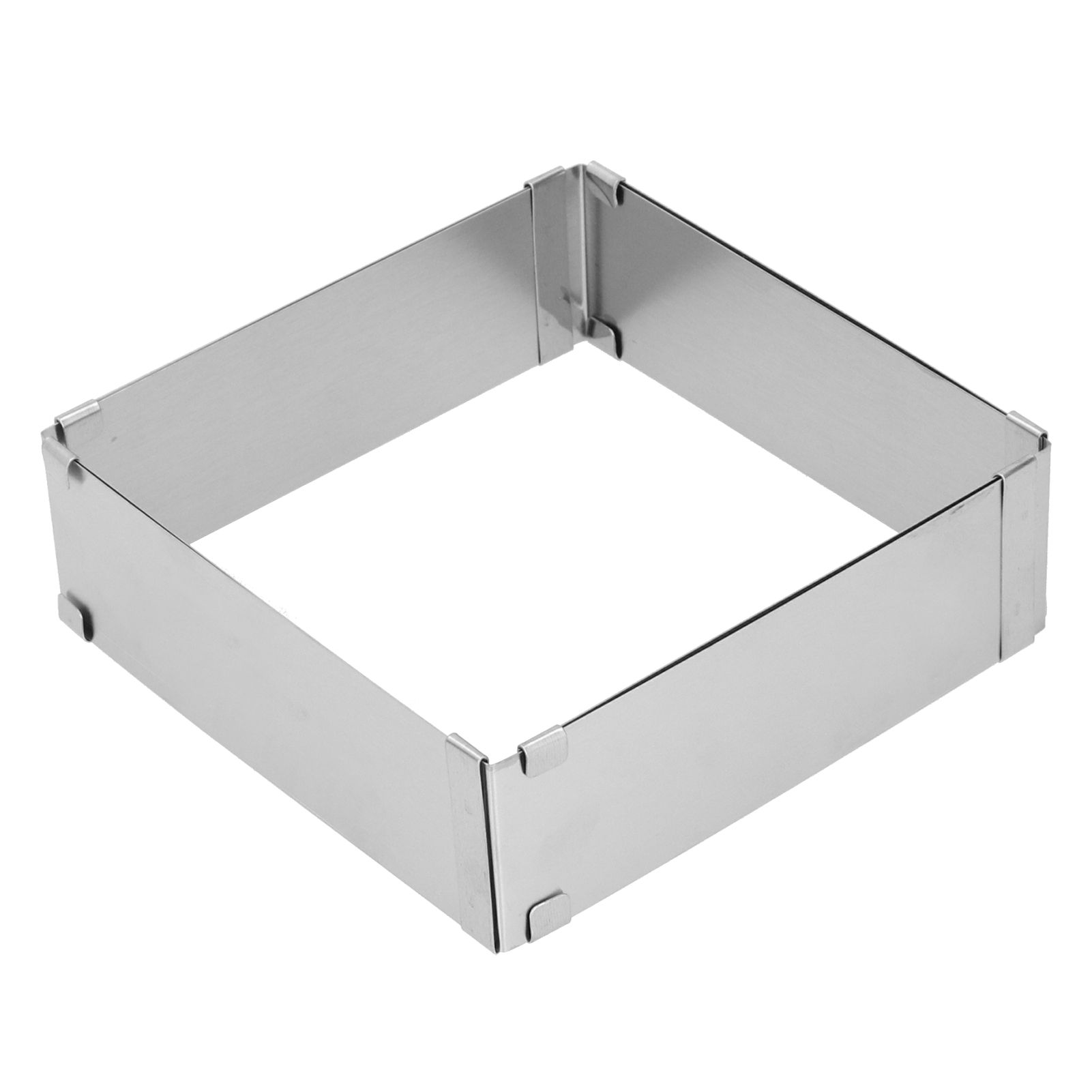 Stainless Steel Square Mousse Ring Retractable Biscuits Cake Mold Kitchen DIY view 4