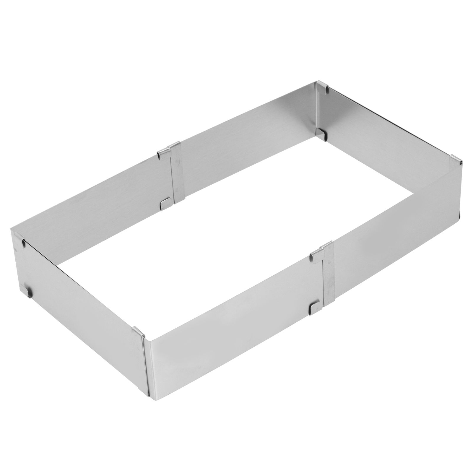 Stainless Steel Square Mousse Ring Retractable Biscuits Cake Mold Kitchen DIY view 6