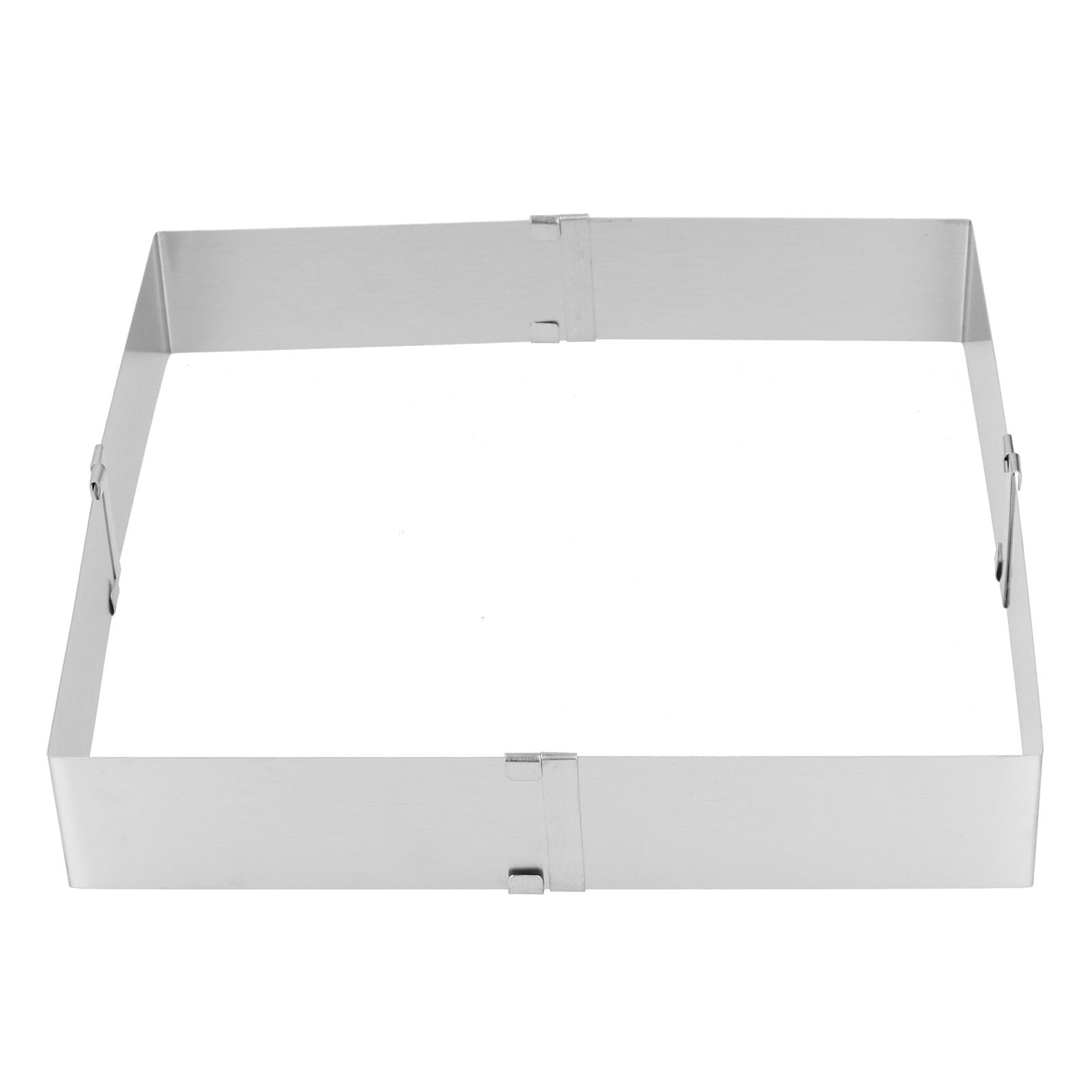 Stainless Steel Square Mousse Ring Retractable Biscuits Cake Mold Kitchen DIY view 7