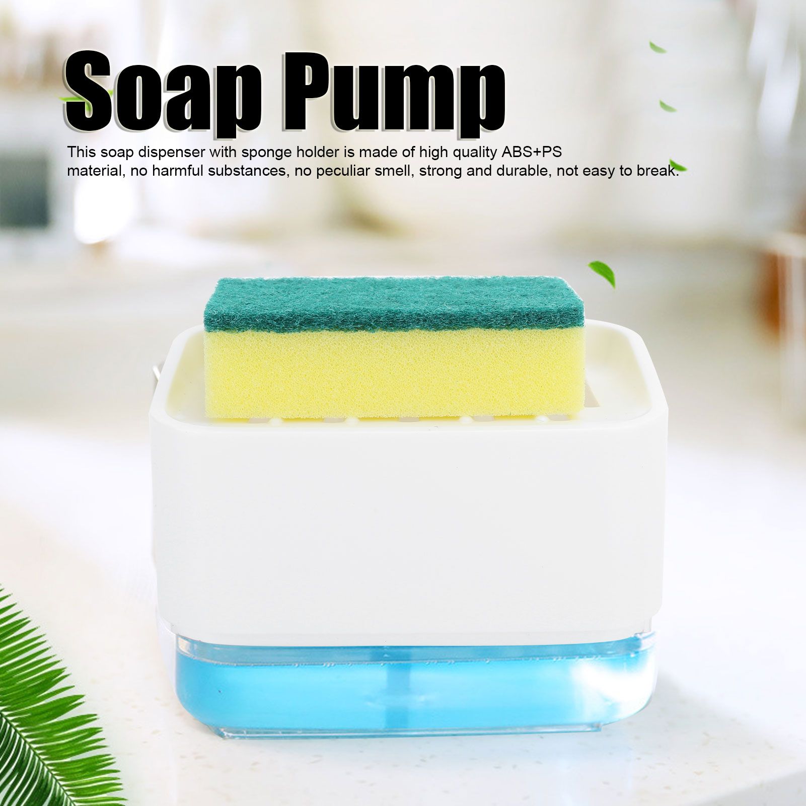 Dish Soap Dispenser Press Type Automatic Liquid Soap Dispenser for Kitchen view 13