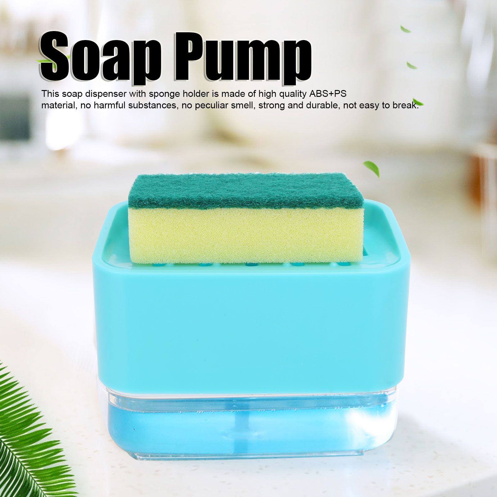Dish Soap Dispenser Press Type Automatic Liquid Soap Dispenser for Kitchen view 13