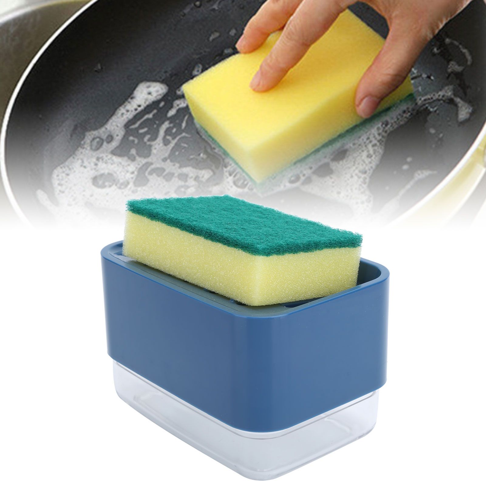 Dish Soap Dispenser Press Type Automatic Liquid Soap Dispenser for Kitchen view 9