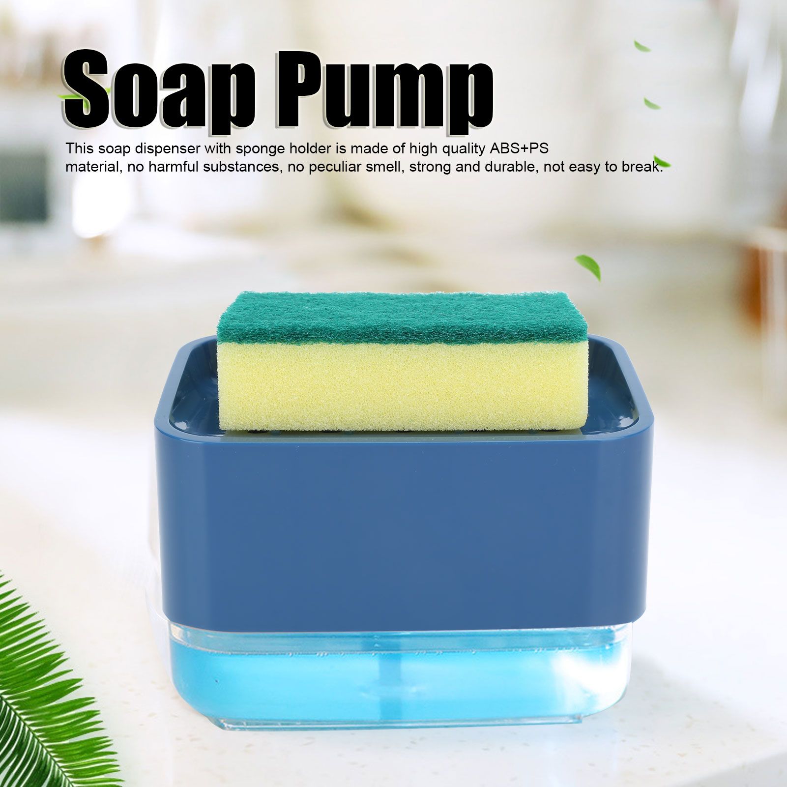 Dish Soap Dispenser Press Type Automatic Liquid Soap Dispenser for Kitchen view 13
