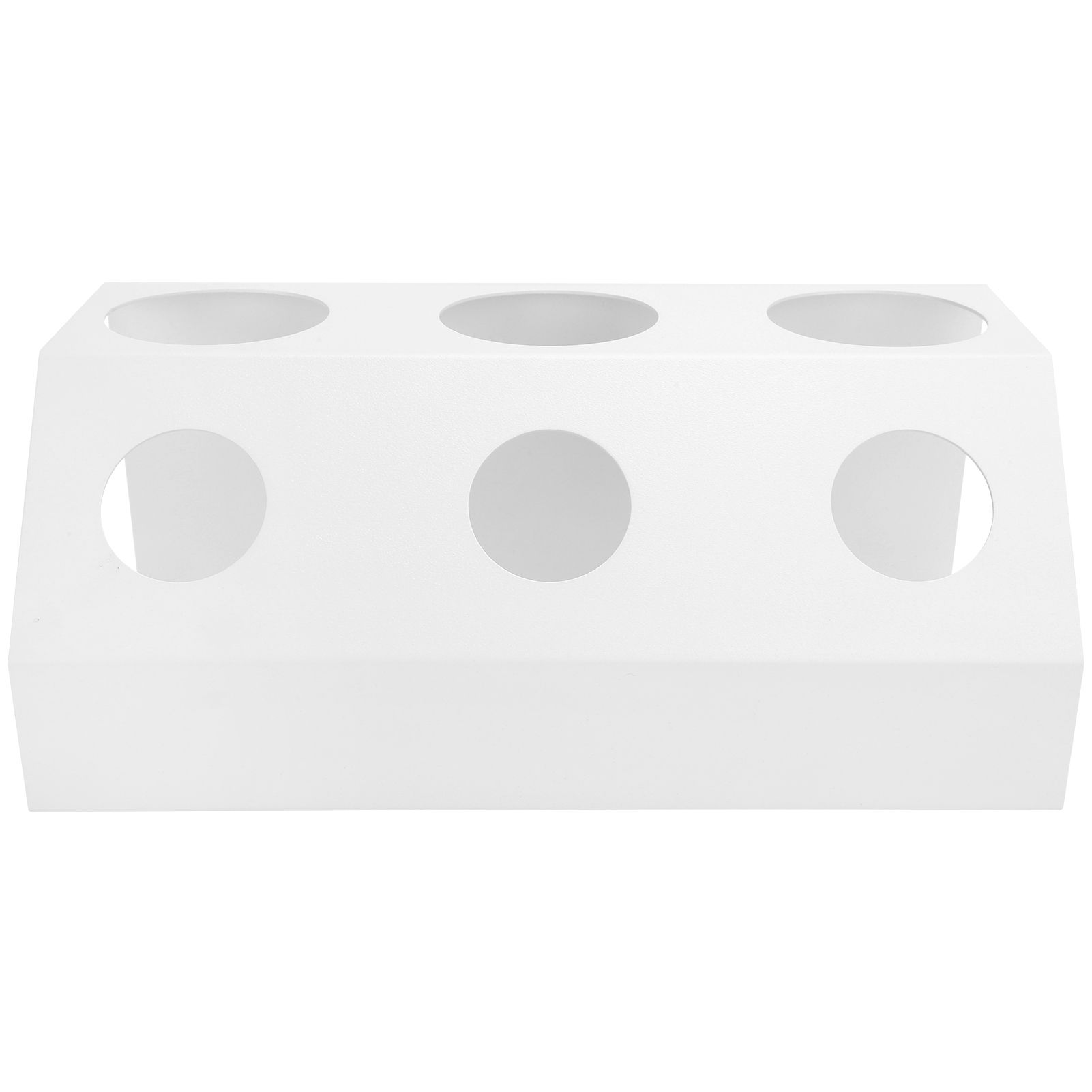 Soda Bottle Drainer Tabletop 3 Holes Bottles Draining Rack with Pad for view 2