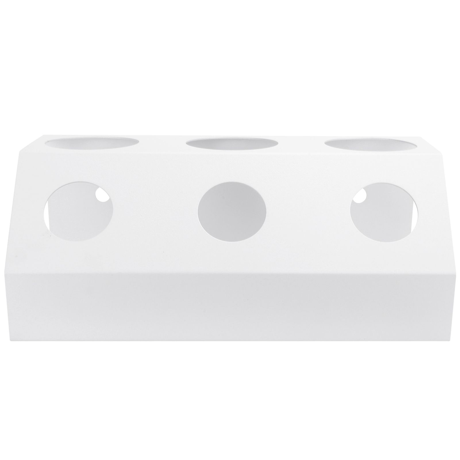Soda Bottle Drainer Tabletop 3 Holes Bottles Draining Rack with Pad for view 4