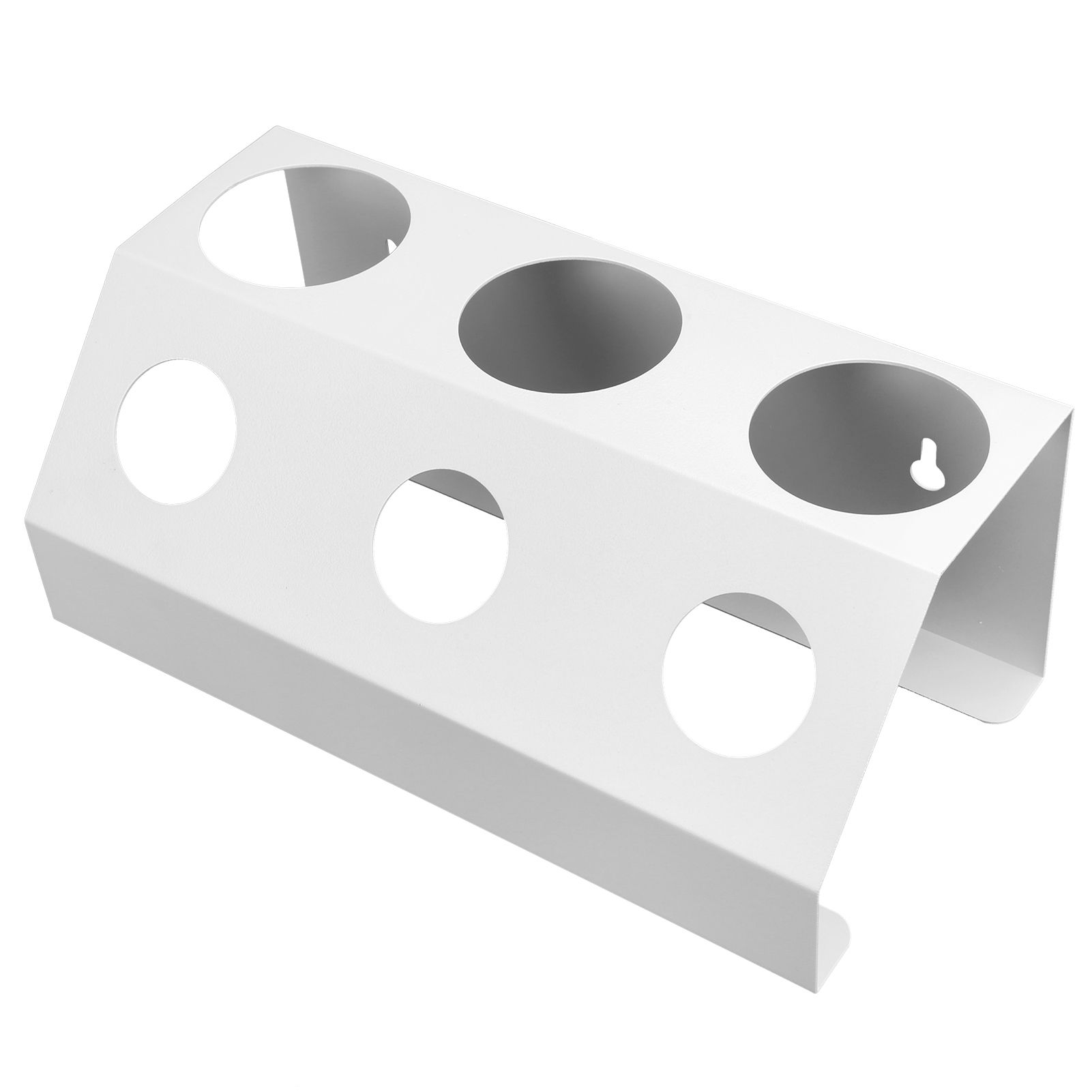 Soda Bottle Drainer Tabletop 3 Holes Bottles Draining Rack with Pad for view 6