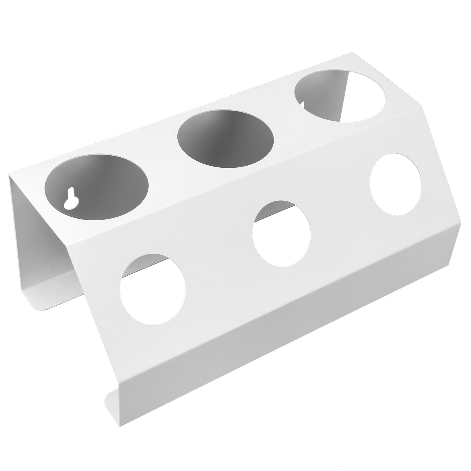 Soda Bottle Drainer Tabletop 3 Holes Bottles Draining Rack with Pad for view 8