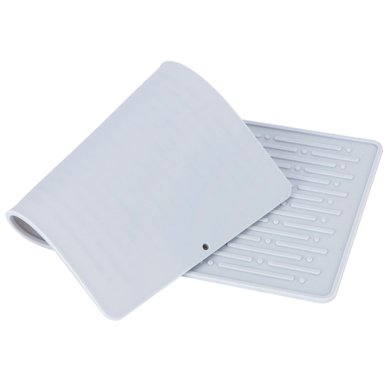 Silicone Draining Pad Non Slip Soda Bottles Drying Rack Mat Kitchen view 7