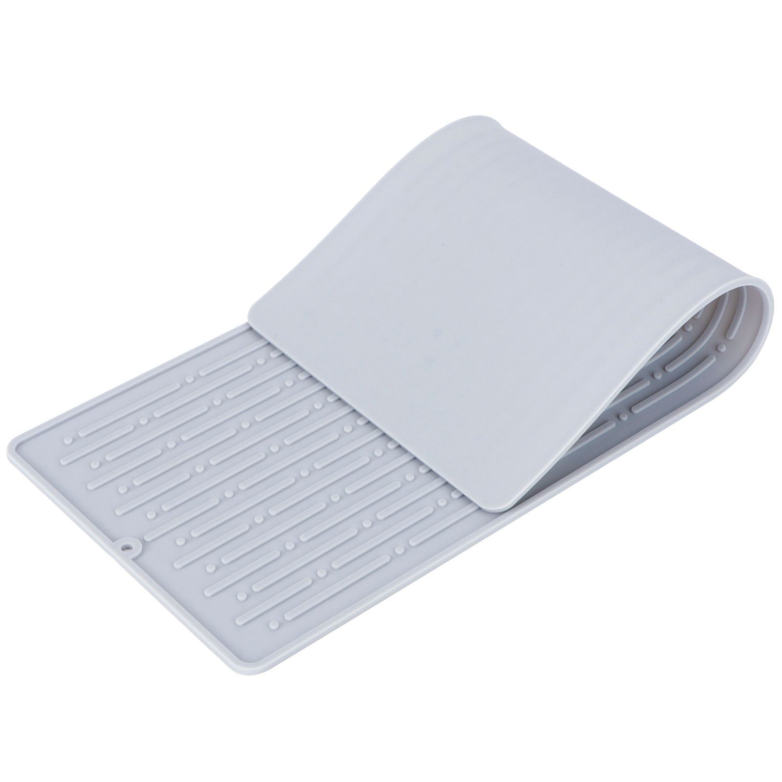 Silicone Draining Pad Non Slip Soda Bottles Drying Rack Mat Kitchen view 6
