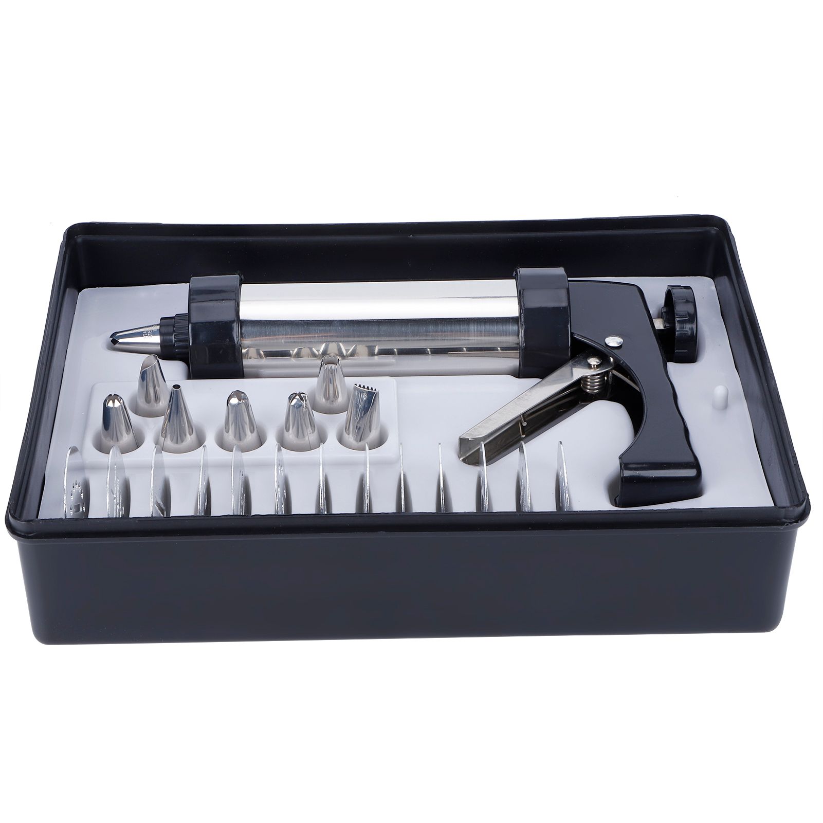 Cookies Press Maker Stainless Steel Cake Pastry Decorating Nozzle Set DIY view 7