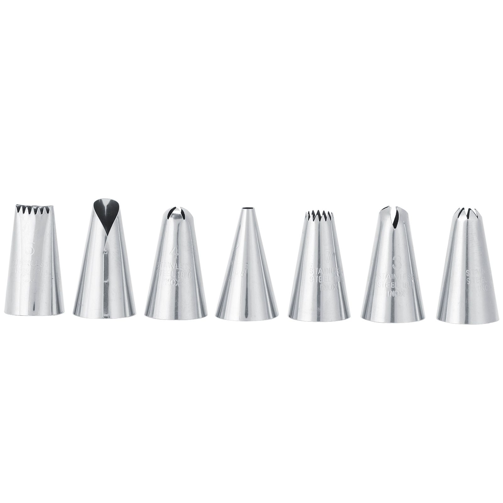 Cookies Press Maker Stainless Steel Cake Pastry Decorating Nozzle Set DIY view 12