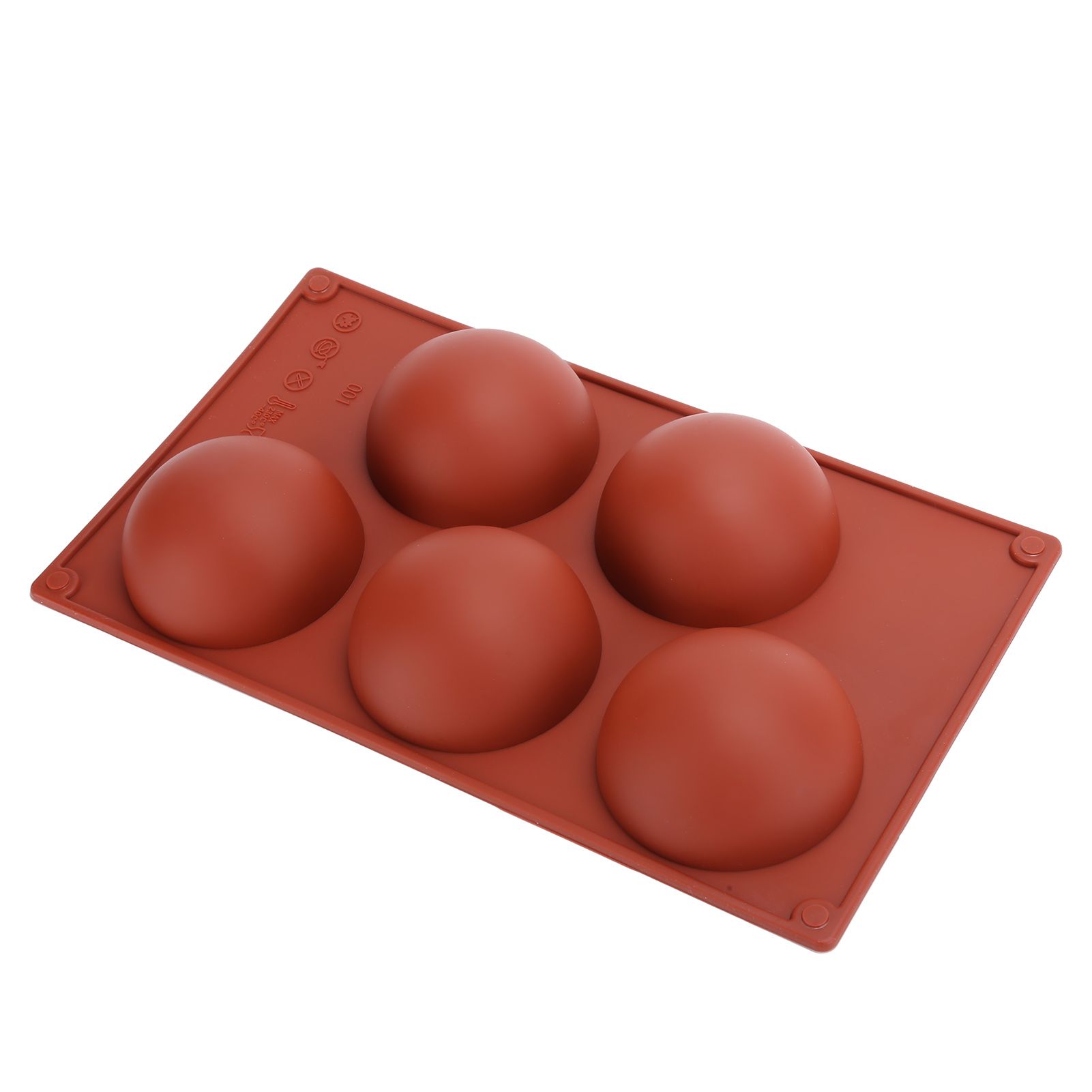 3PCS Semi Sphere Silicone Mold Baking Mold for DIY Making Hot Chocolate Mousse view 13