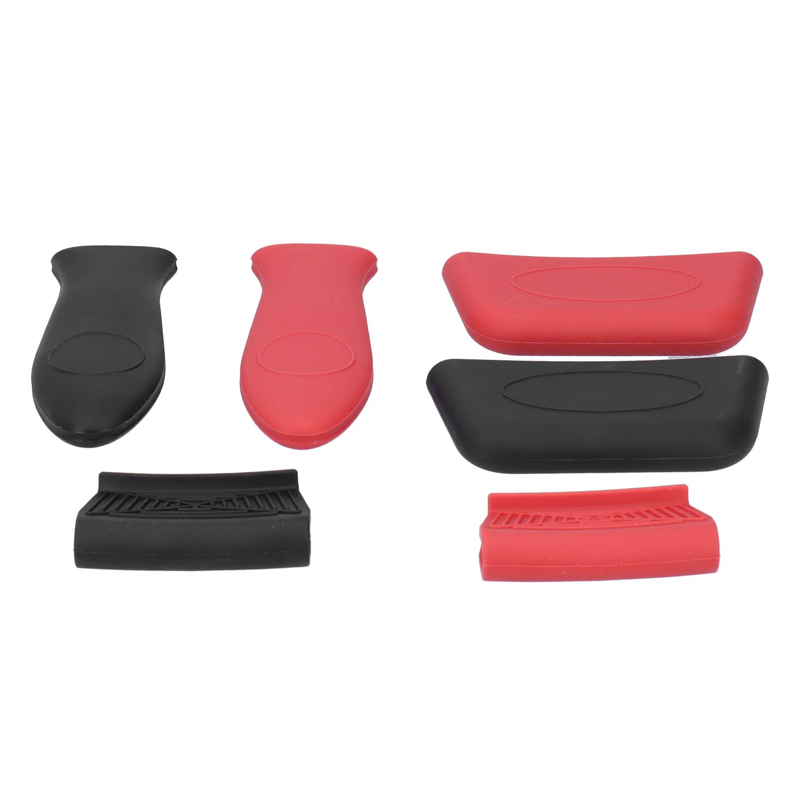 6Pcs set Pot Handle Sleeve Holder Thicken Silicone AntiScalding Kit Kitchen view 5