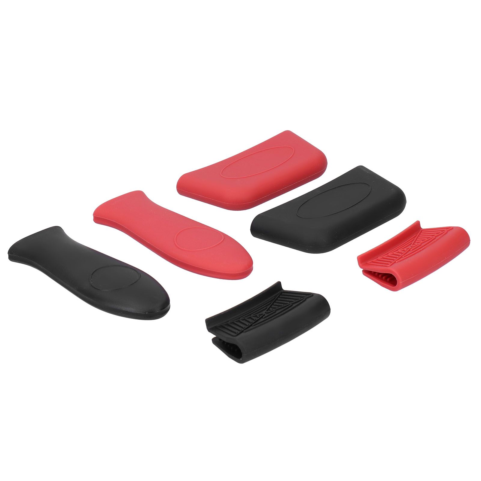 6Pcs set Pot Handle Sleeve Holder Thicken Silicone AntiScalding Kit Kitchen view 6