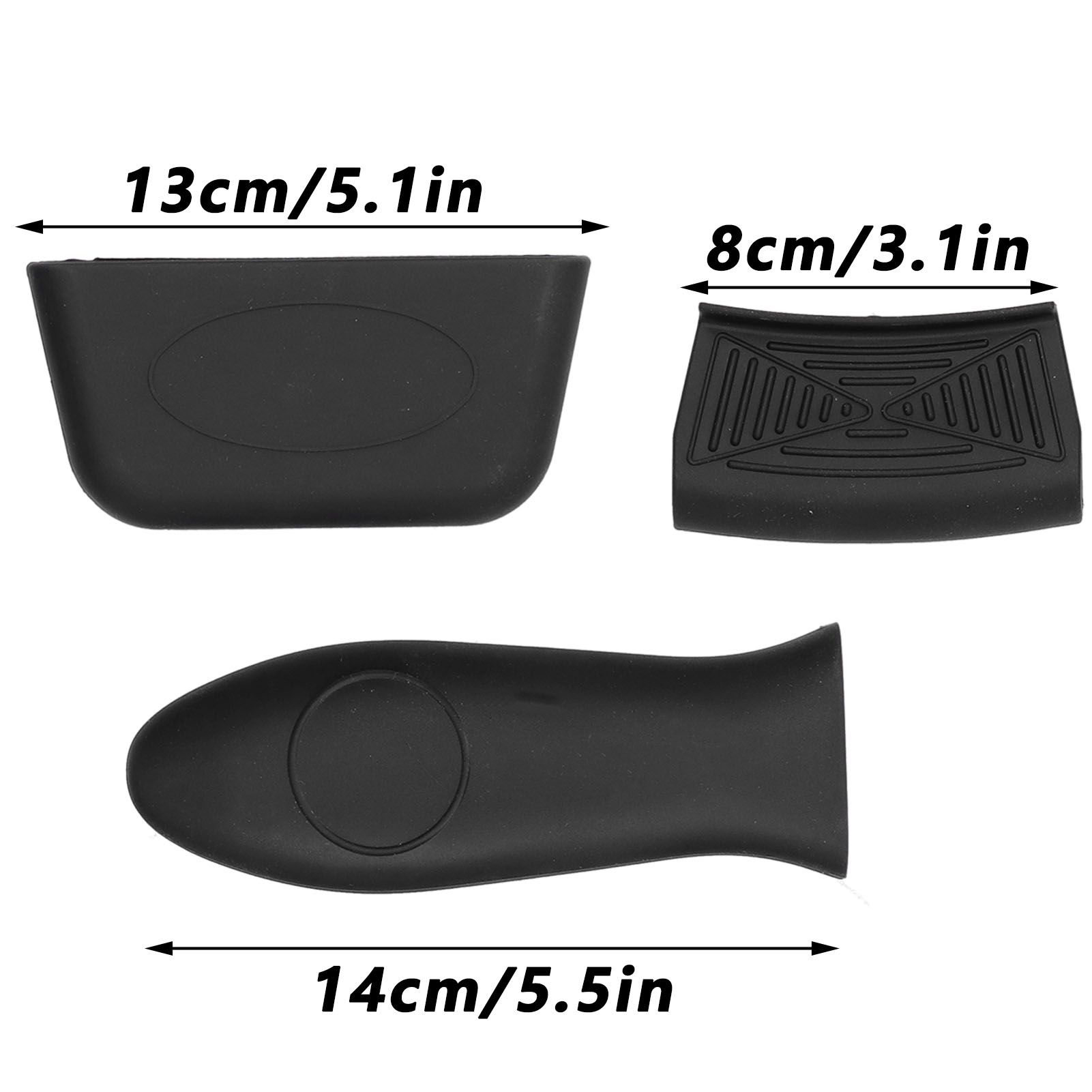 6Pcs set Pot Handle Sleeve Holder Thicken Silicone AntiScalding Kit Kitchen view 14